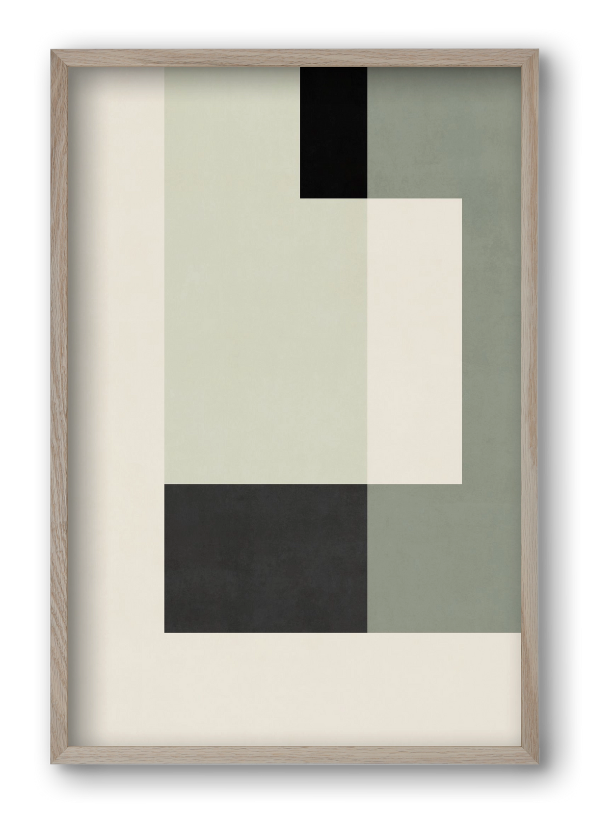 Abstract Art - Vm01, 40x60 cm (40x60 cm), Tölgy keret