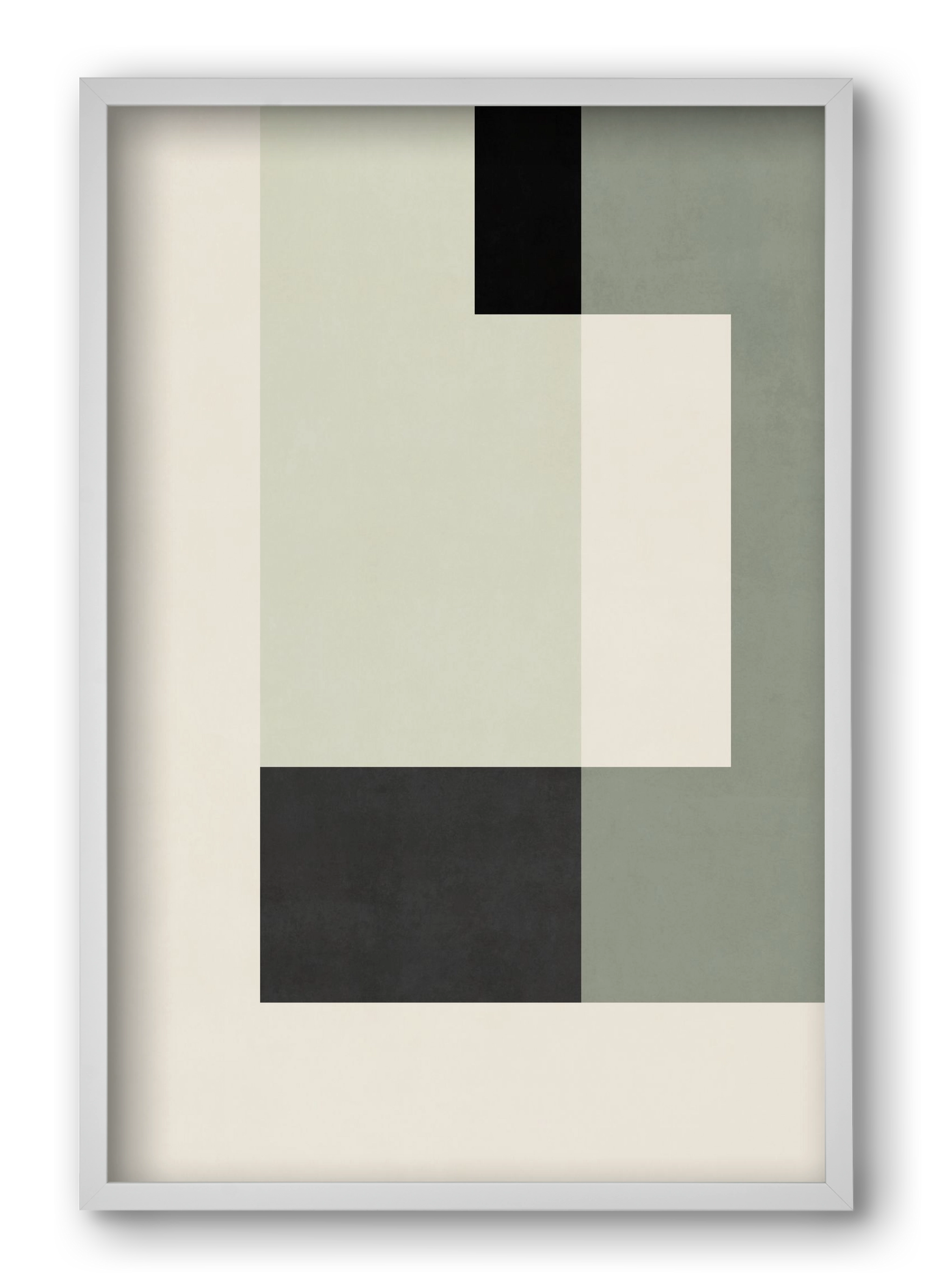 Abstract Art - Vm01, 40x60 cm (40x60 cm), Fehér keret