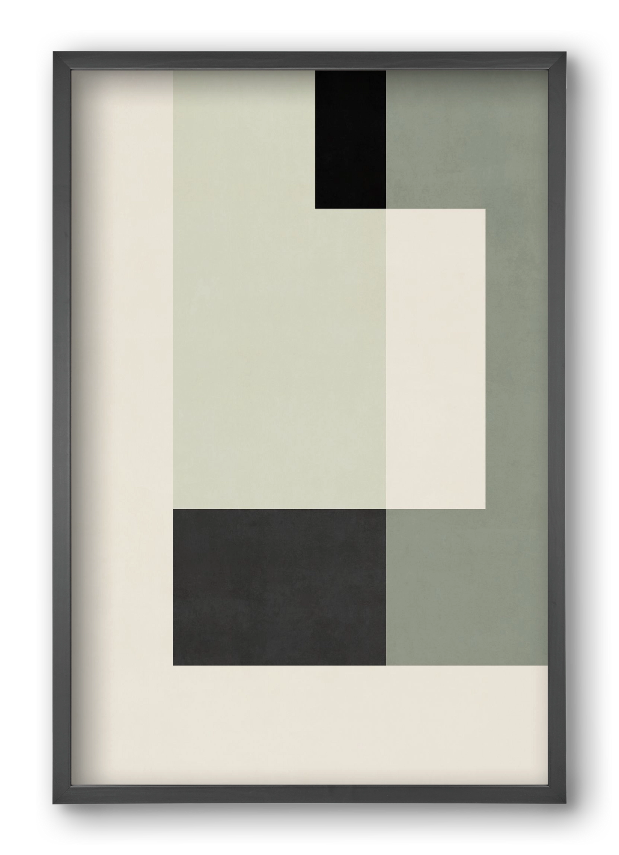 Abstract Art - Vm01, 40x60 cm (40x60 cm), Fekete keret