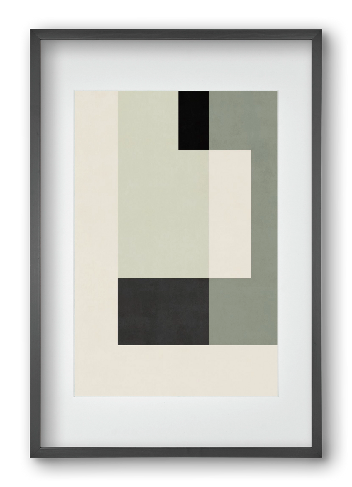 Abstract Art - Vm01, 40x60 cm (30x45 cm), Fekete keret, paszpartuval