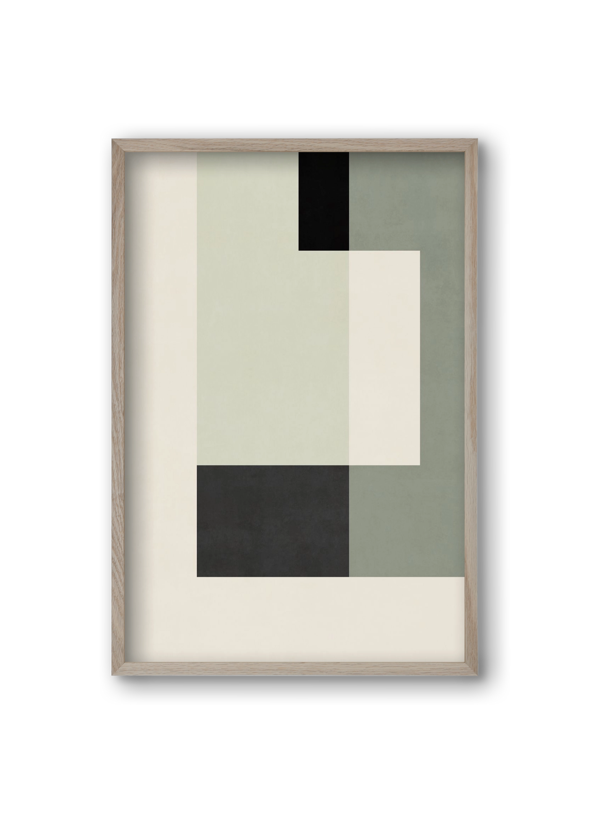 Abstract Art - Vm01, 20x30 cm (20x30 cm), Tölgy keret