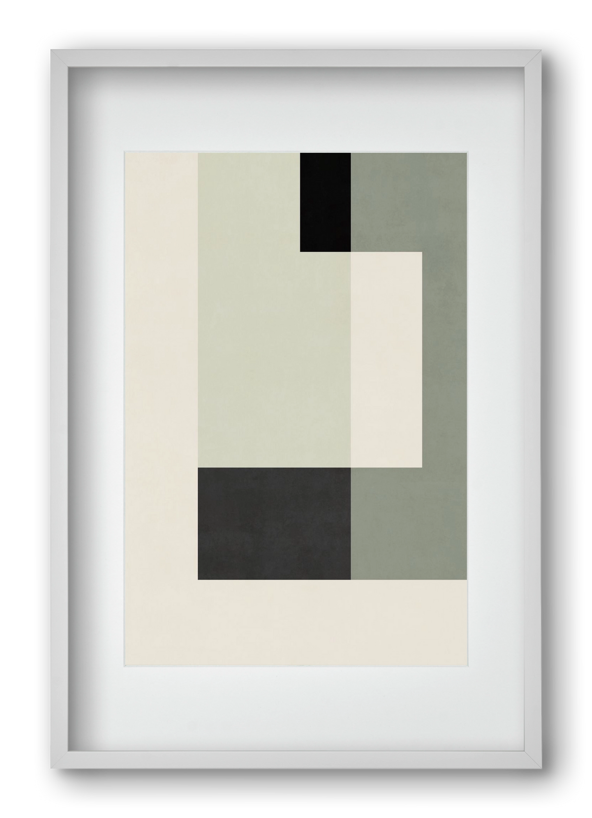 Abstract Art - Vm01, 40x60 cm (30x45 cm), Fehér keret, paszpartuval