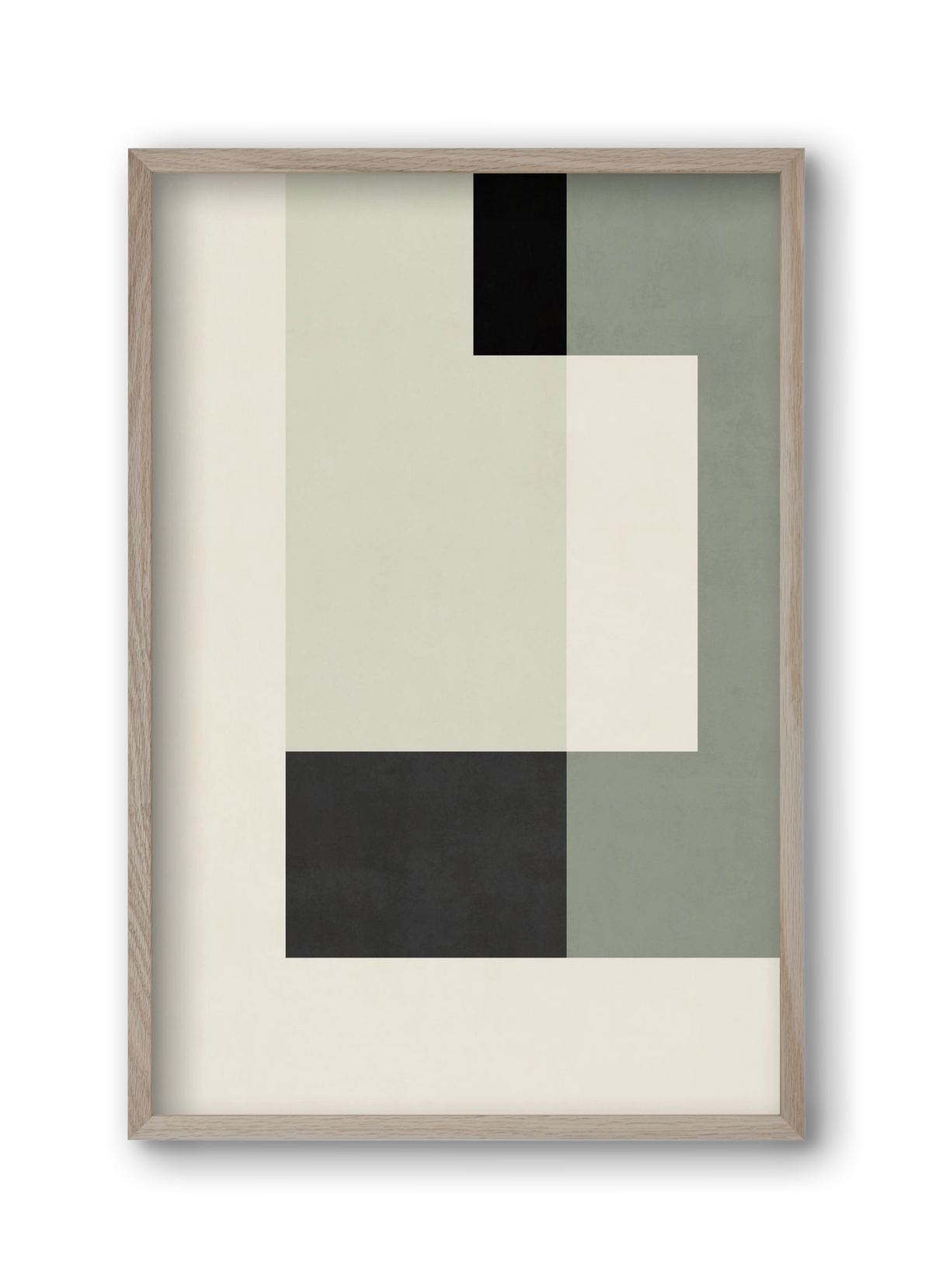 Abstract Art - Vm01, 30x45 cm (30x45 cm), Tölgy keret