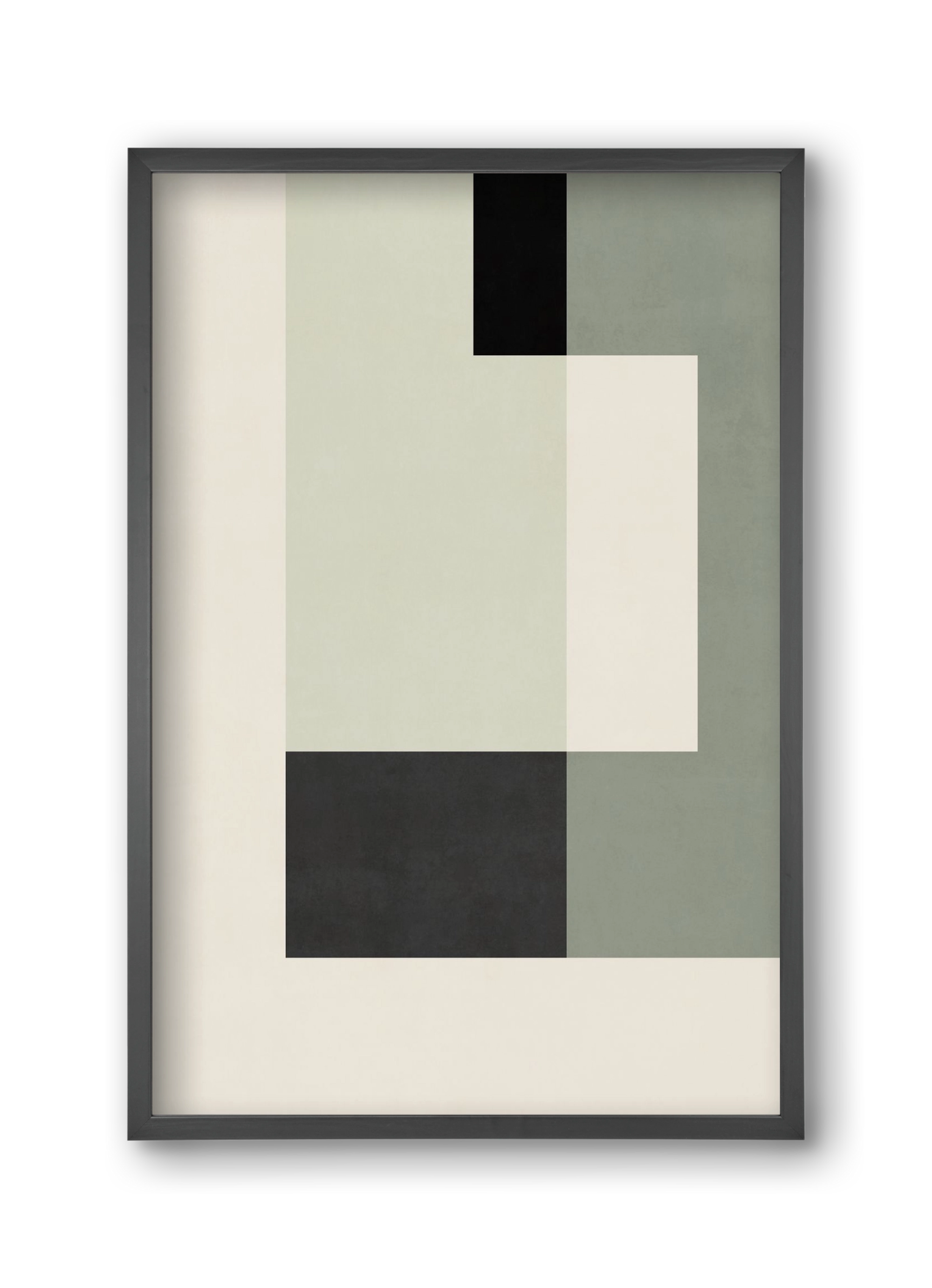 Abstract Art - Vm01, 30x45 cm (30x45 cm), Fekete keret