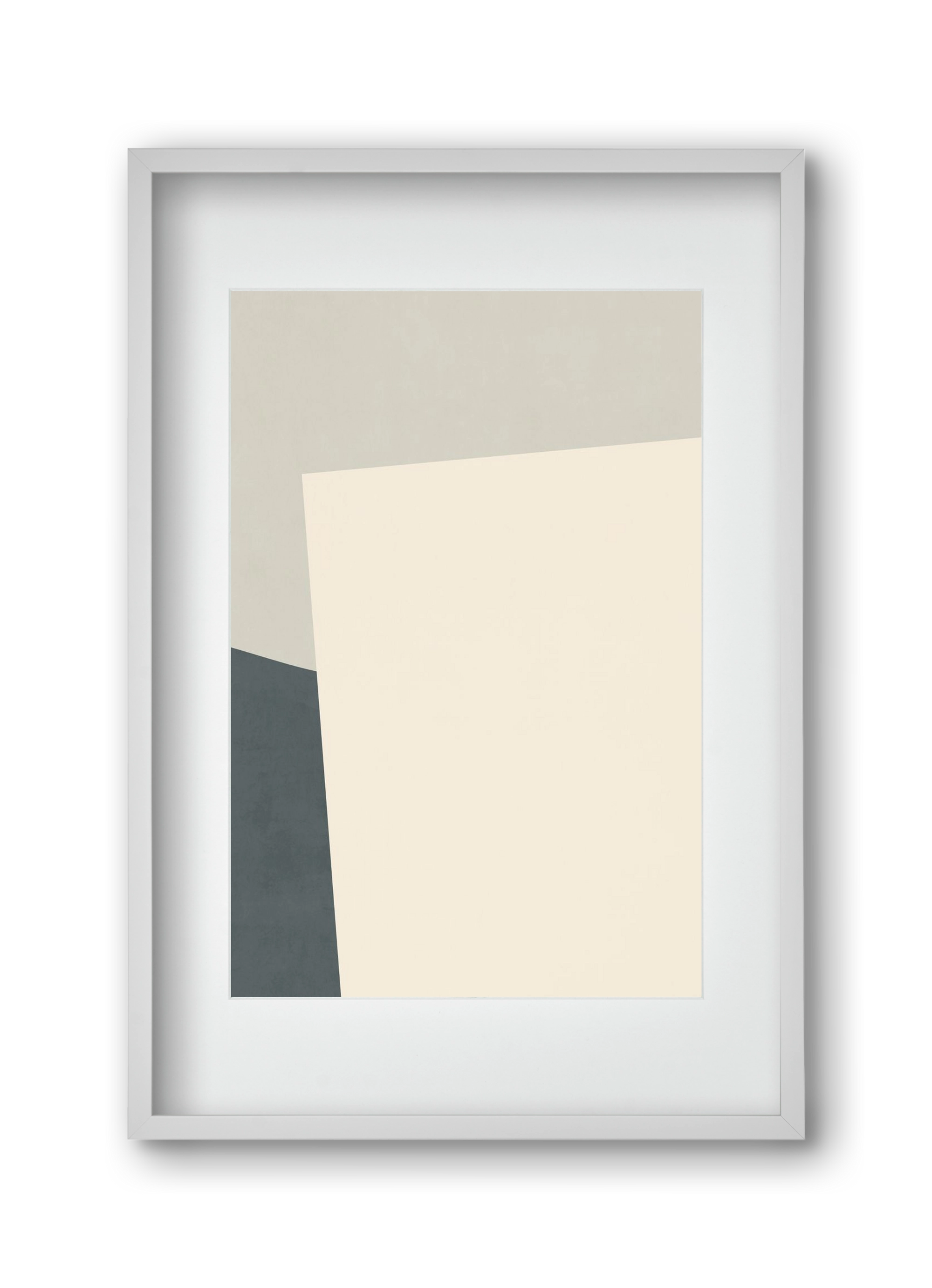 Abstract Art - Vm02, 30x45 cm (20x30 cm), Fehér keret, paszpartuval