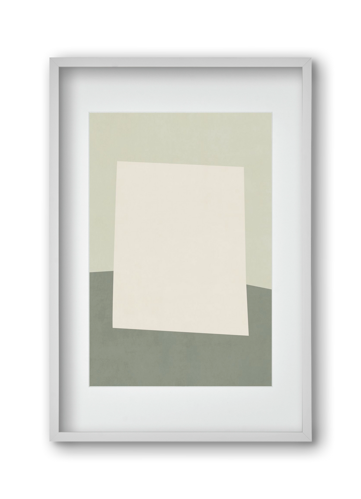 Abstract Art - Vm03, 30x45 cm (20x30 cm), Fehér keret, paszpartuval