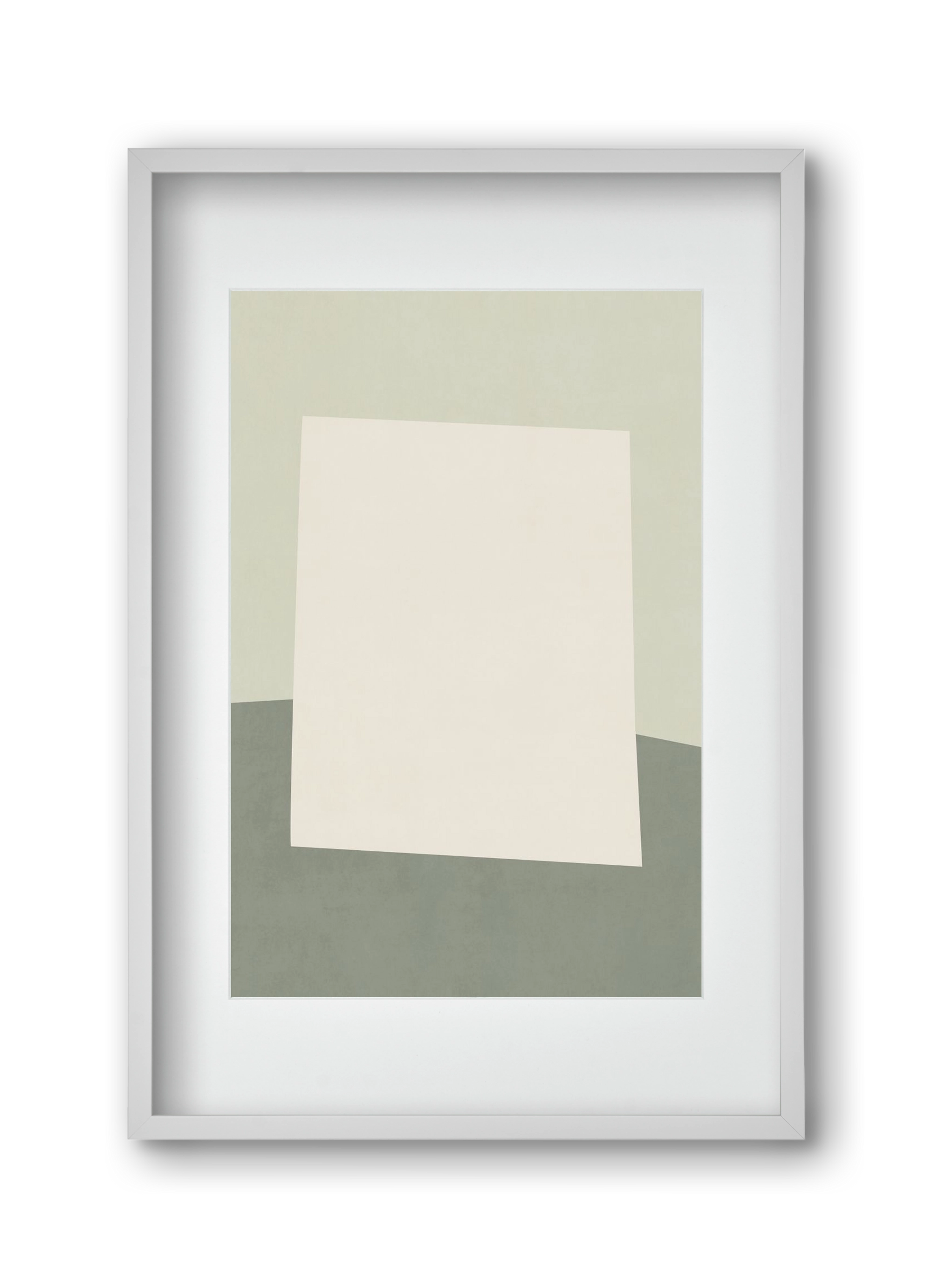 Abstract Art - Vm03, 30x45 cm (20x30 cm), Fehér keret, paszpartuval