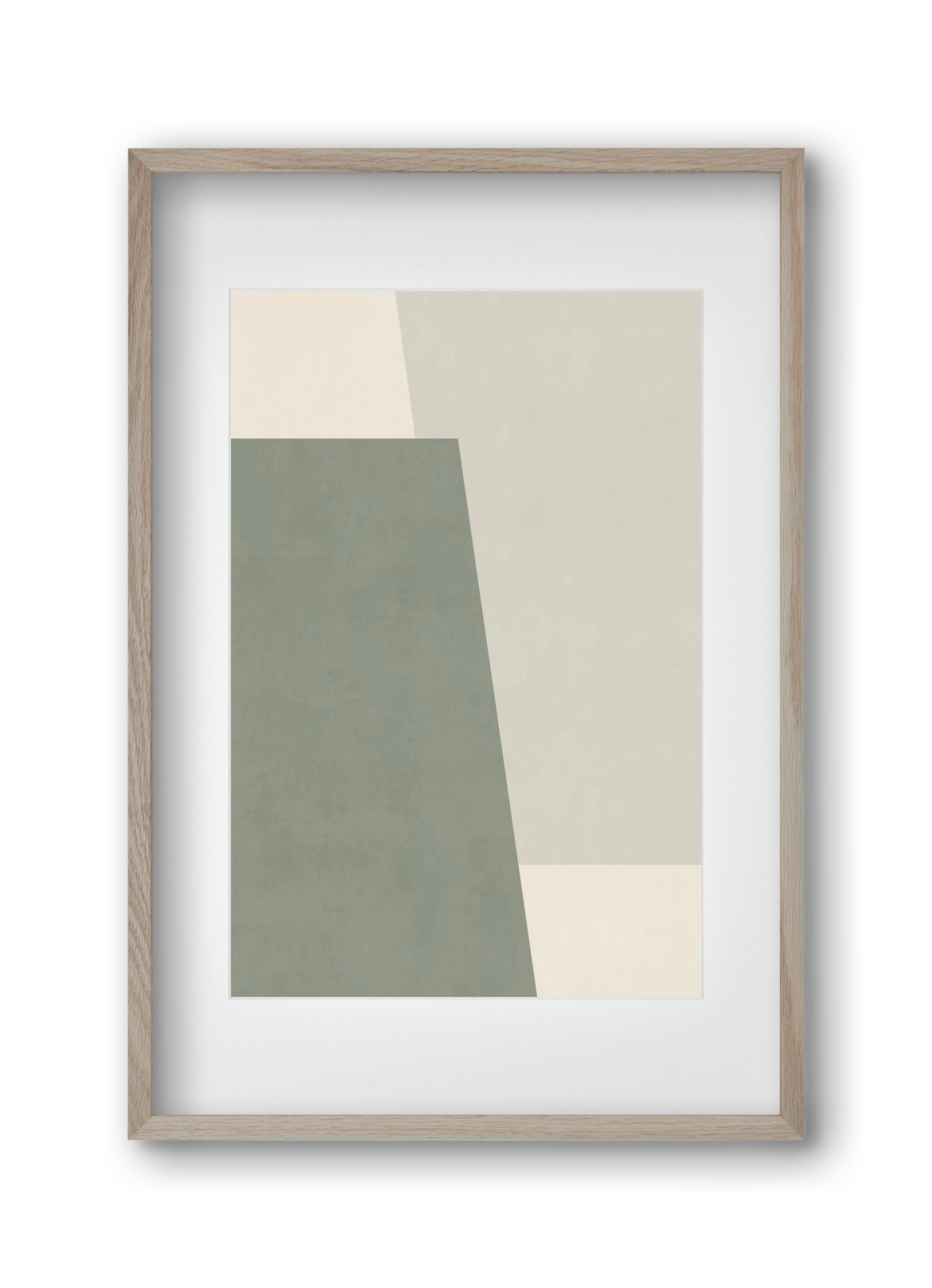 Abstract Art - Vm04, 30x45 cm (20x30 cm), Tölgy keret, paszpartuval