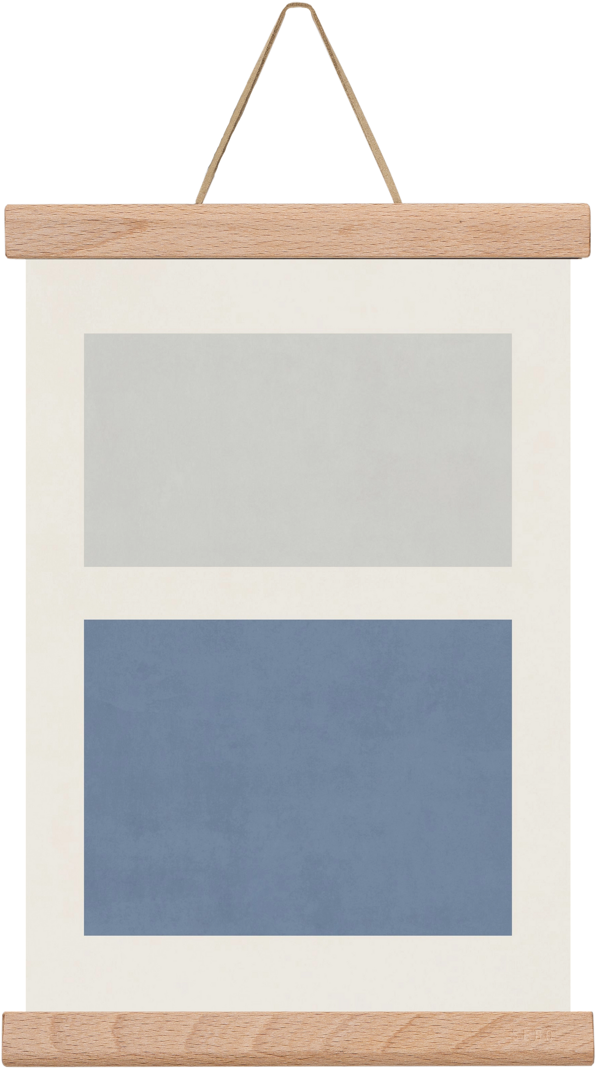 Composition of Geometric Shapes - Bl01, 20x30 cm (20x30 cm), Tölgy akasztó