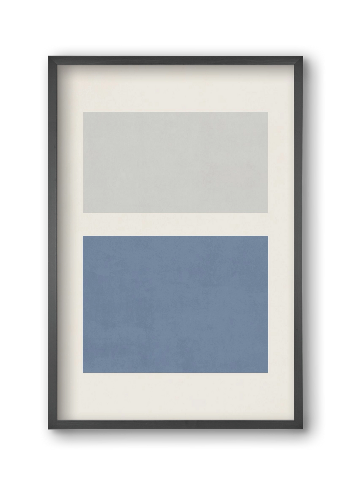 Composition of Geometric Shapes - Bl01, 30x45 cm (30x45 cm), Fekete keret