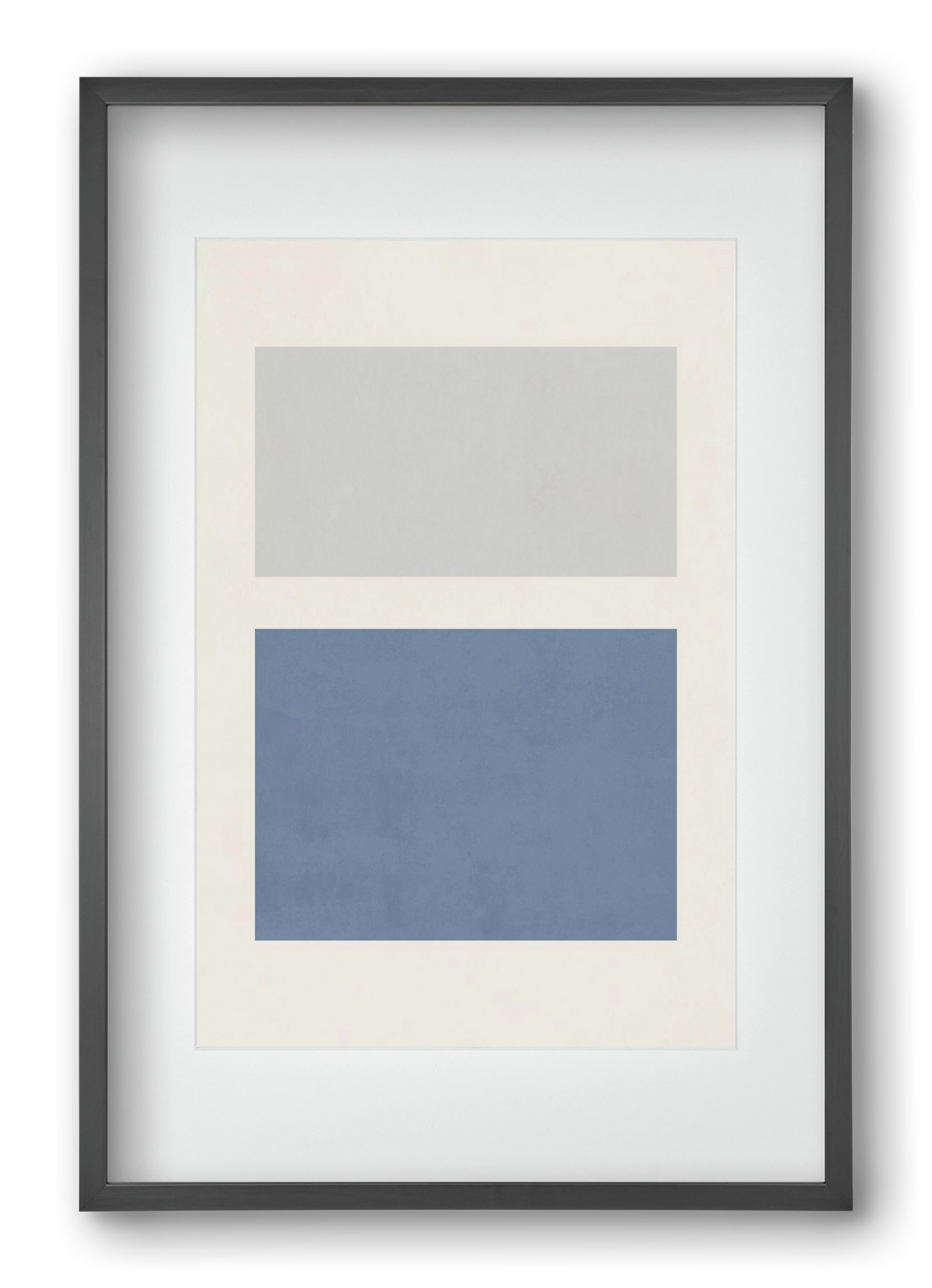 Composition of Geometric Shapes - Bl01, 40x60 cm (30x45 cm), Fekete keret, paszpartuval