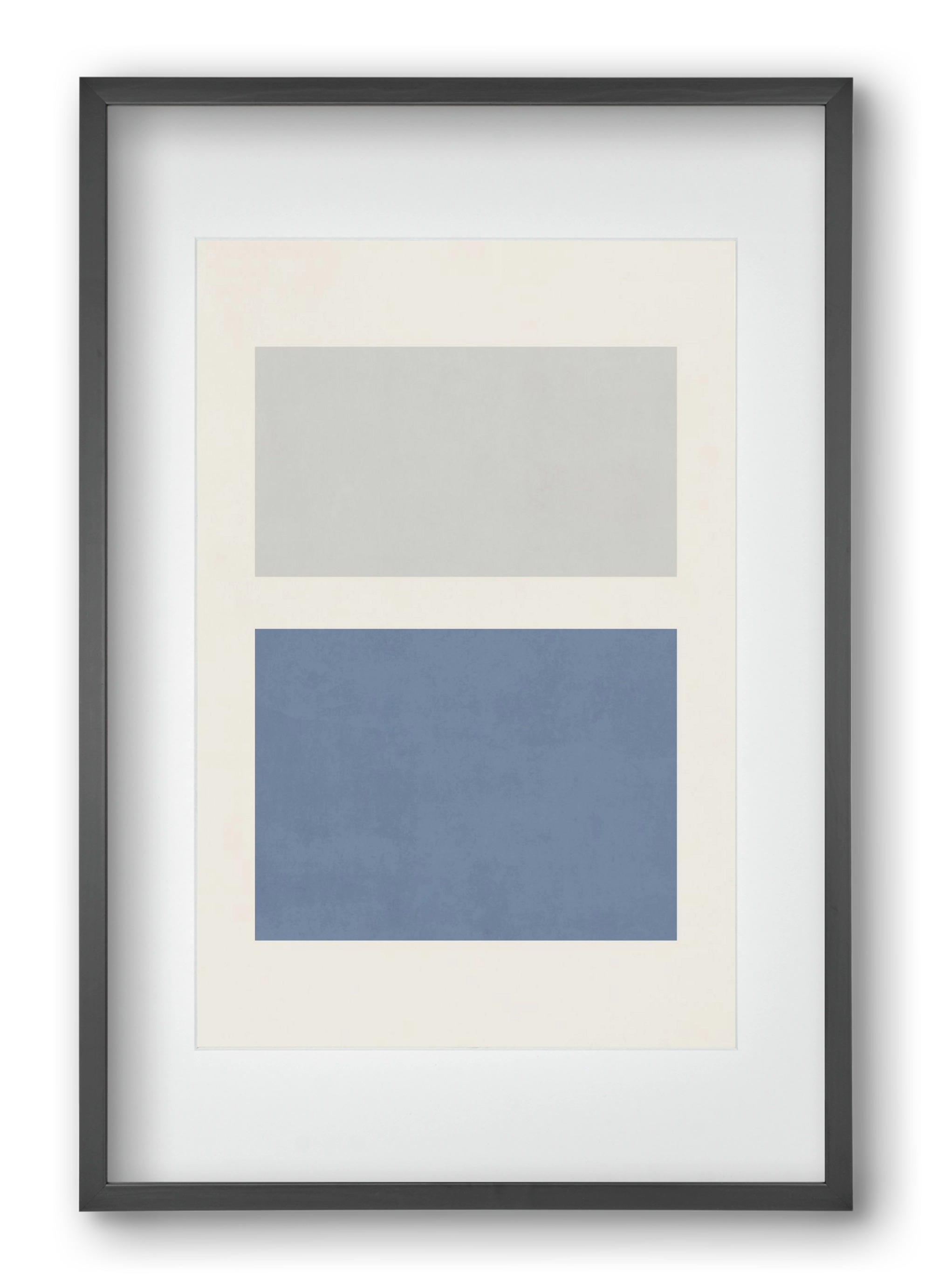 Composition of Geometric Shapes - Bl01, 40x60 cm (30x45 cm), Fekete keret, paszpartuval