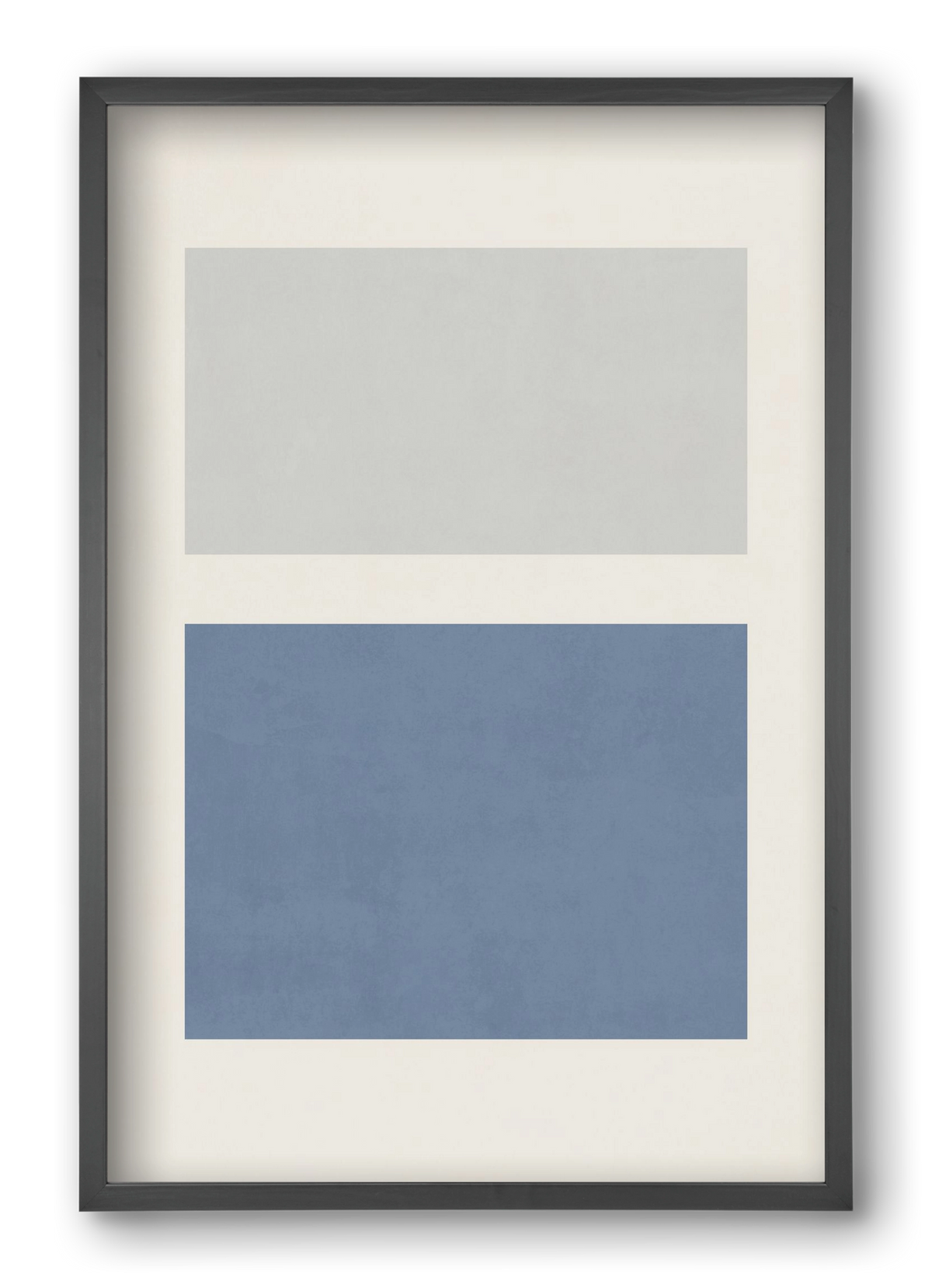 Composition of Geometric Shapes - Bl01, 40x60 cm (40x60 cm), Fekete keret