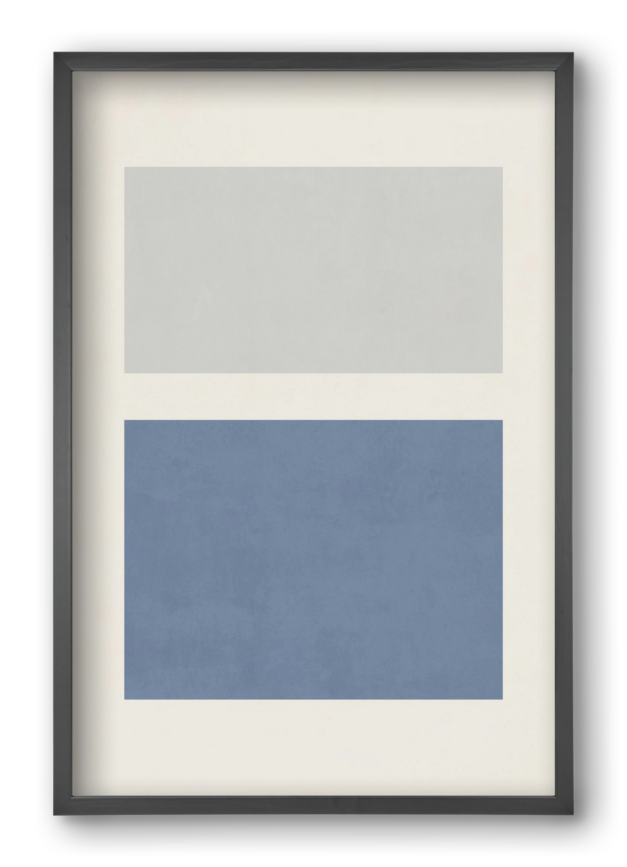 Composition of Geometric Shapes - Bl01, 40x60 cm (40x60 cm), Fekete keret