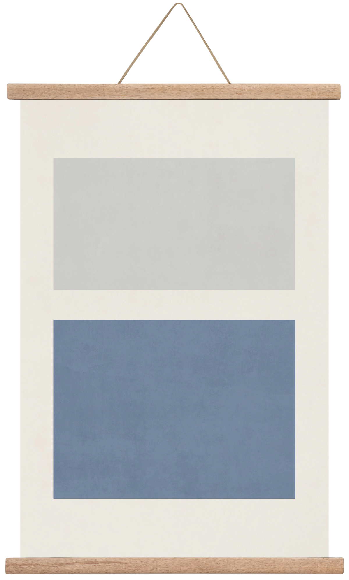 Composition of Geometric Shapes - Bl01, 40x60 cm (40x60 cm), Tölgy akasztó