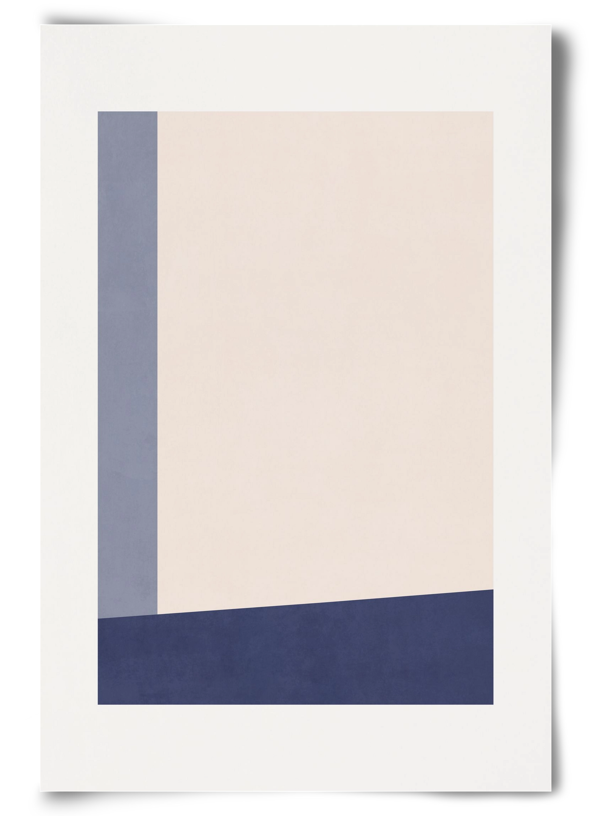 Composition of Geometric Shapes - Bl02, 60x90 cm, Keret nélkül