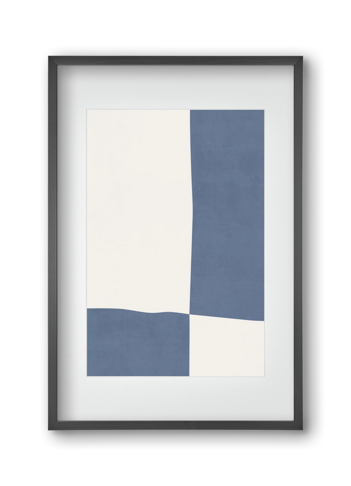 Composition of Geometric Shapes - Bl03, 30x45 cm (20x30 cm), Fekete keret, paszpartuval