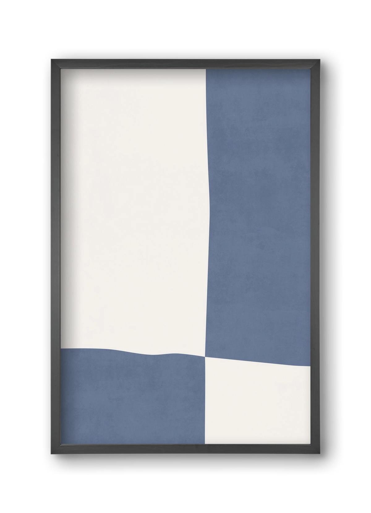 Composition of Geometric Shapes - Bl03, 30x45 cm (30x45 cm), Fekete keret