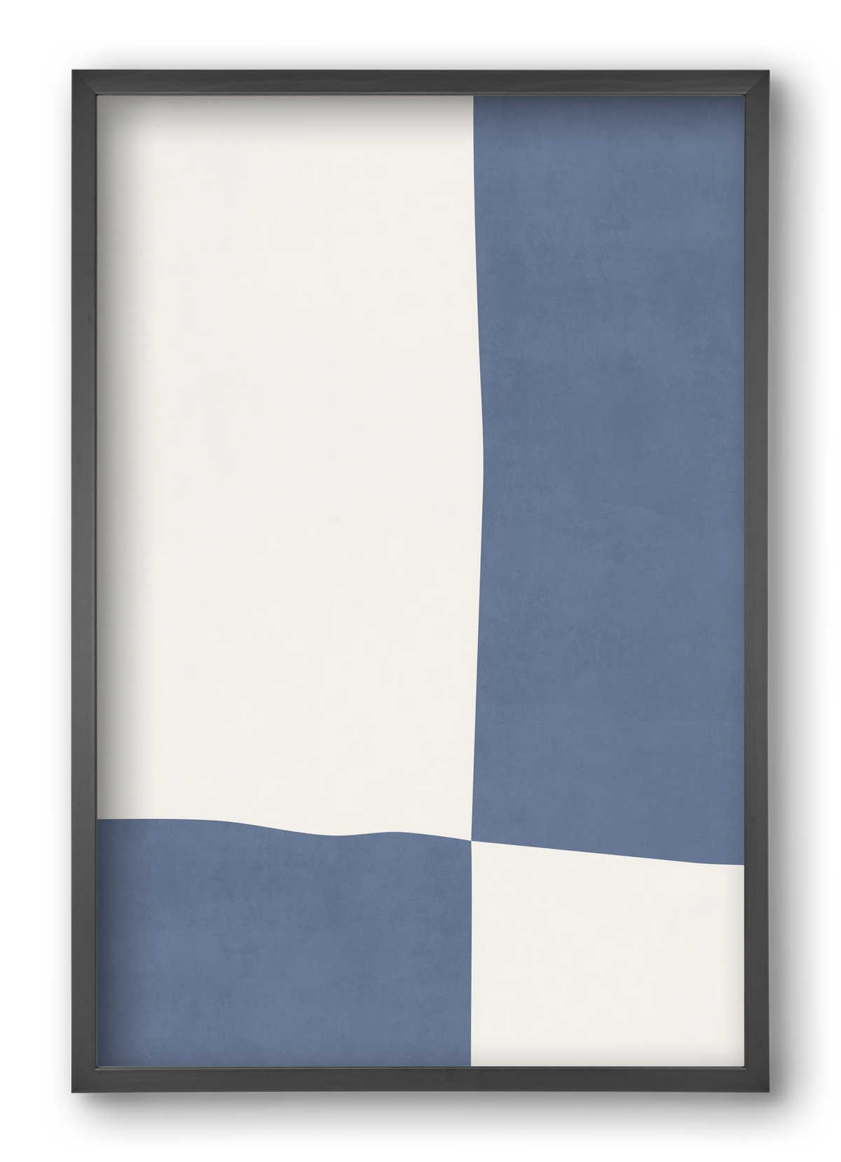 Composition of Geometric Shapes - Bl03, 40x60 cm (40x60 cm), Fekete keret