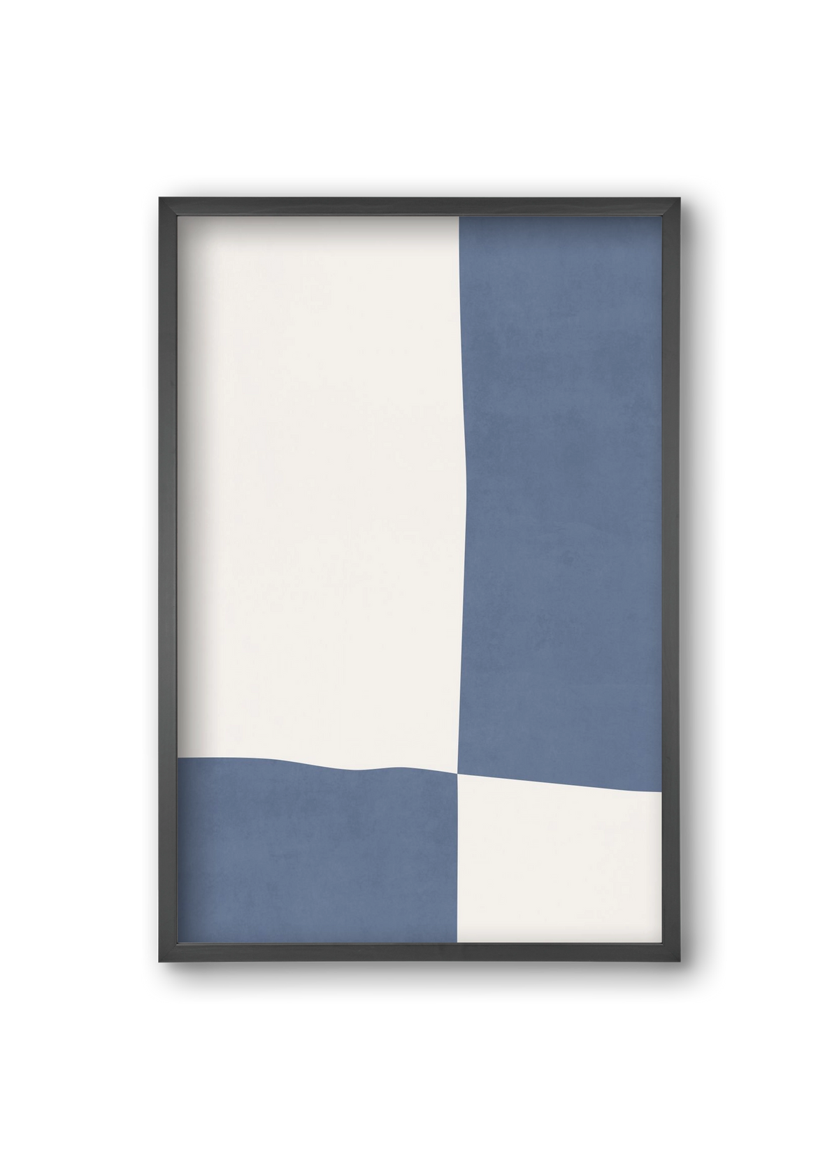 Composition of Geometric Shapes - Bl03, 20x30 cm (20x30 cm), Fekete keret