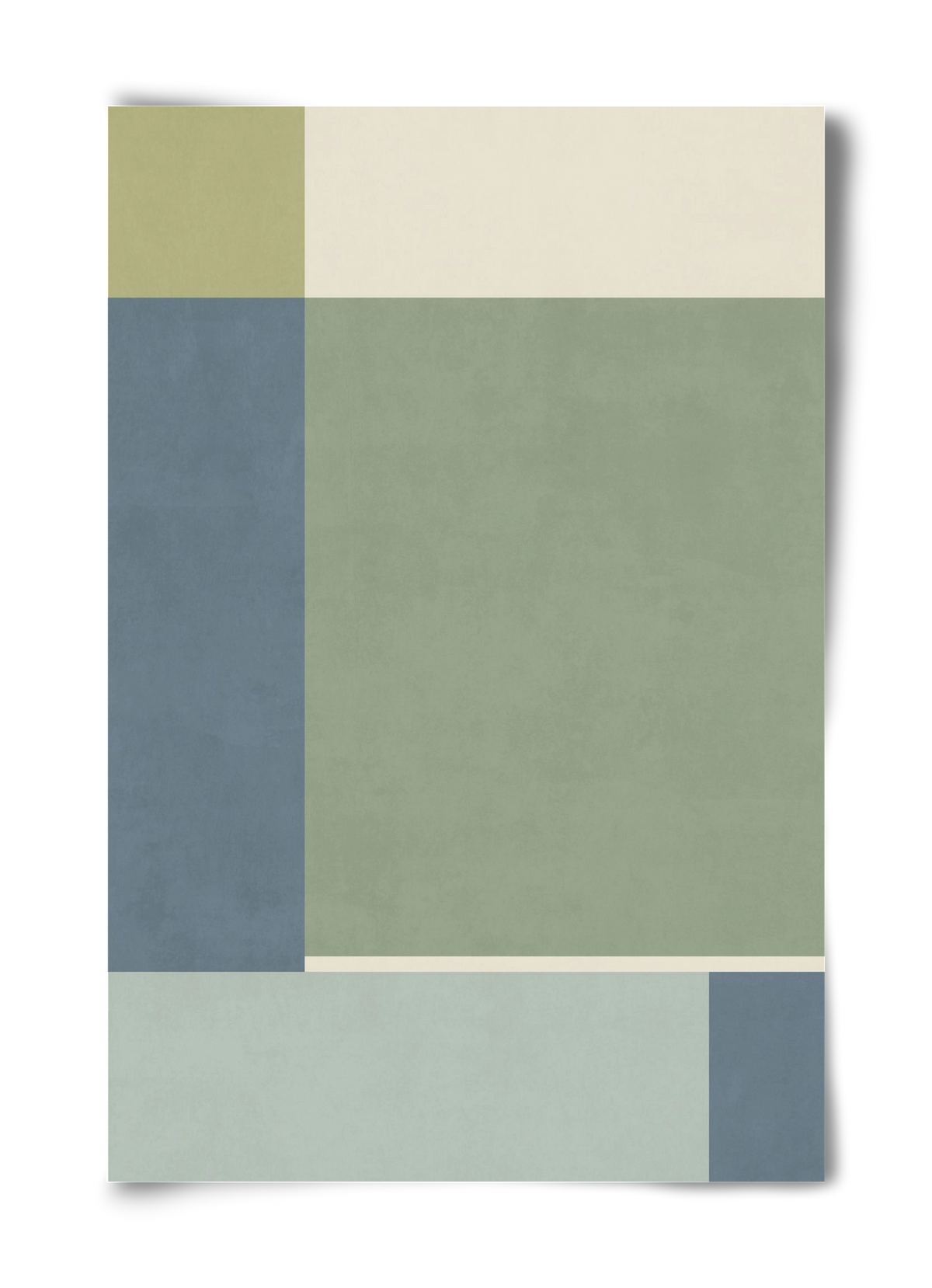 Composition of Geometric Shapes - Gb01, 40x60 cm, Keret nélkül