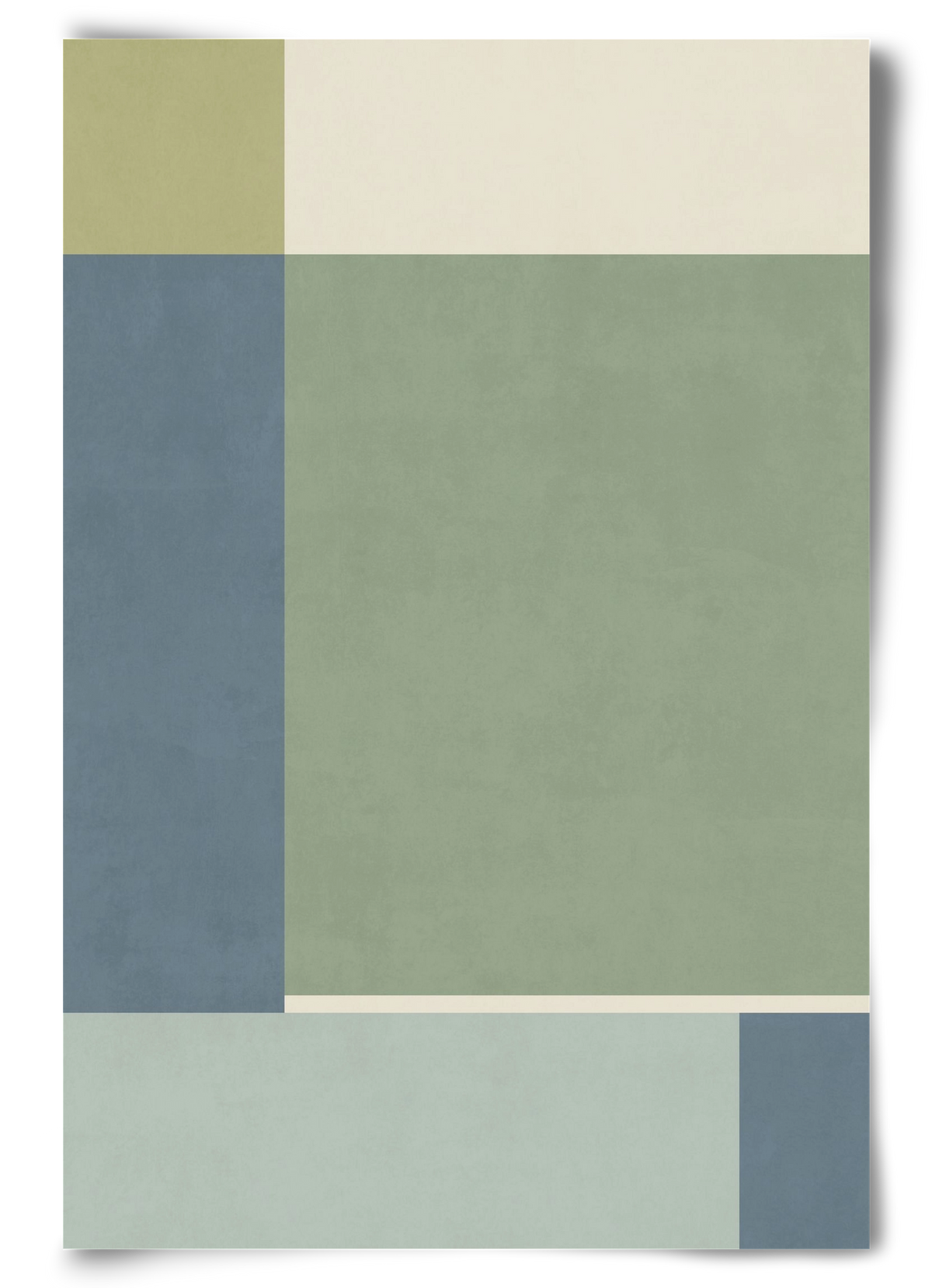 Composition of Geometric Shapes - Gb01, 60x90 cm, Keret nélkül