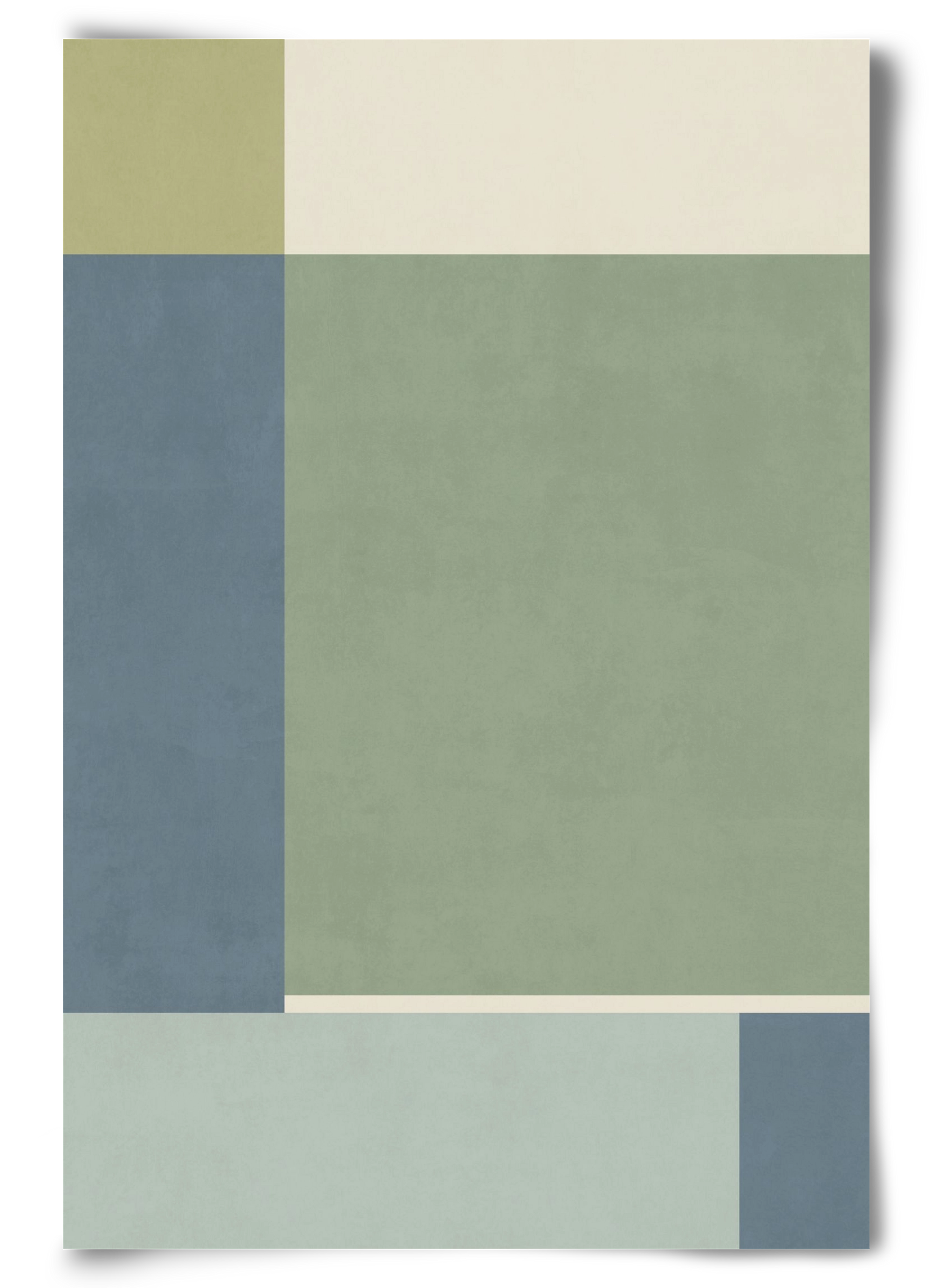 Composition of Geometric Shapes - Gb01, 60x90 cm, Keret nélkül