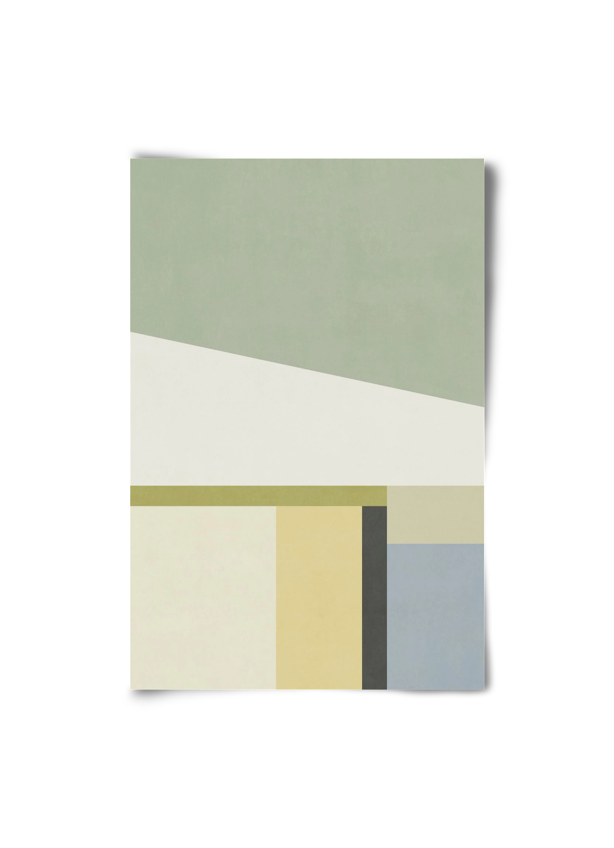 Composition of Geometric Shapes - Gc01, 20x30 cm, Keret nélkül