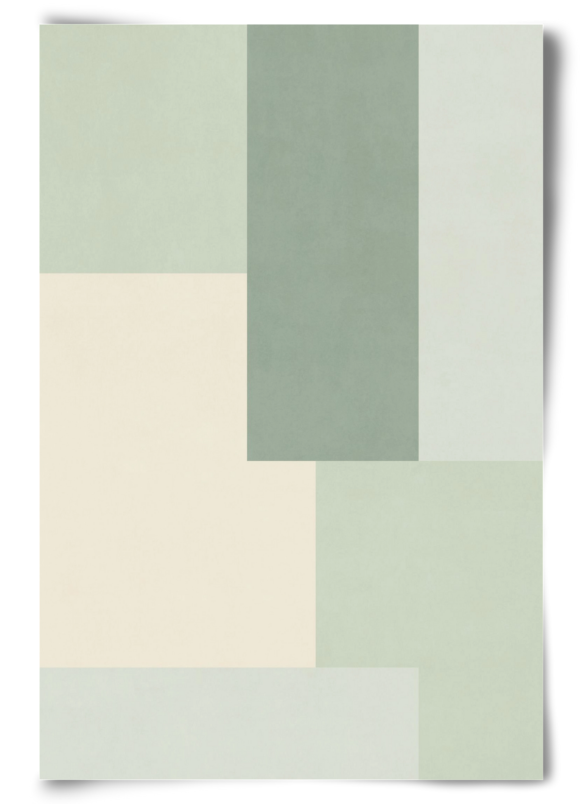 Composition of Geometric Shapes - Vd01, 60x90 cm, Keret nélkül