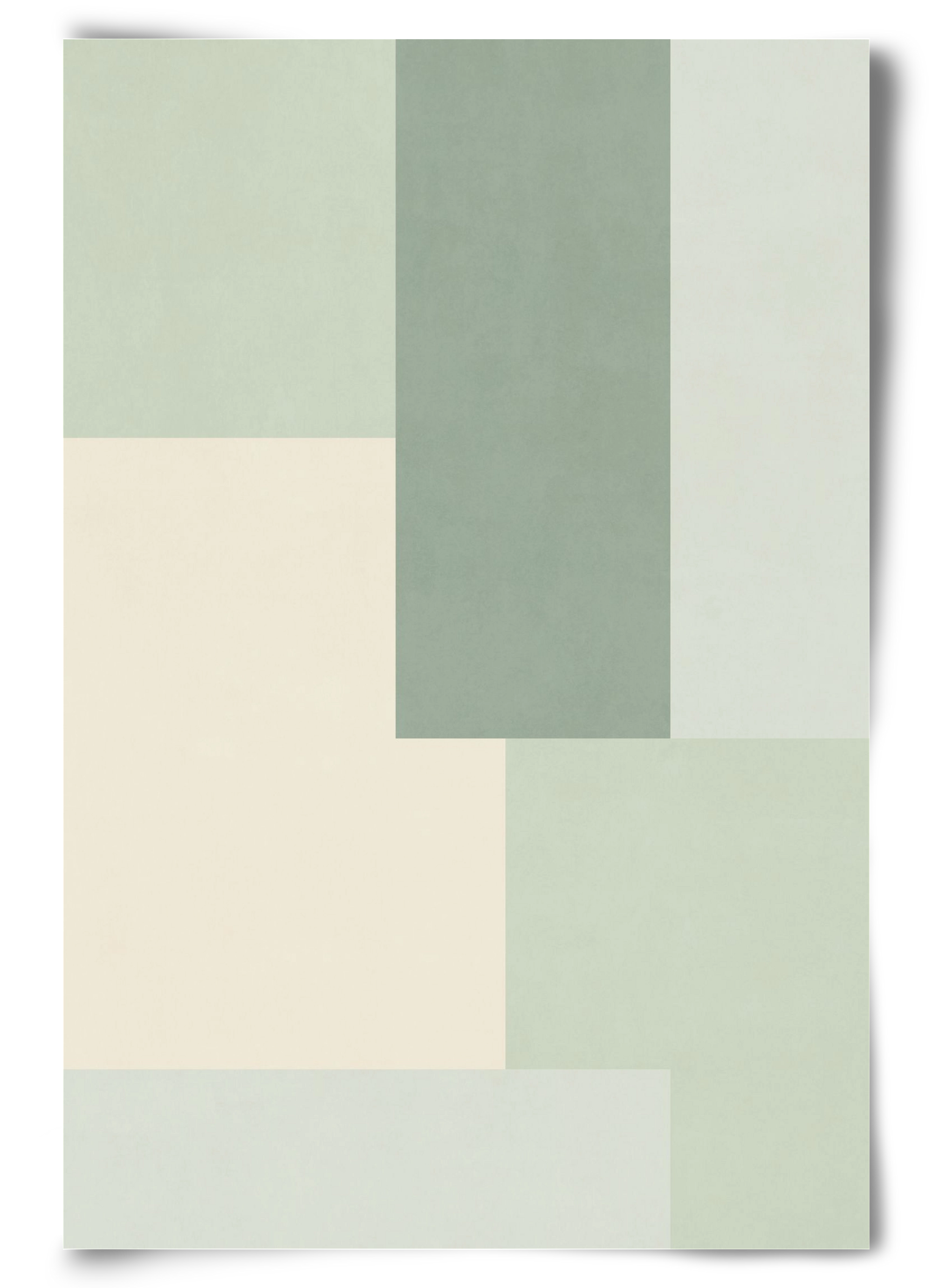 Composition of Geometric Shapes - Vd01, 60x90 cm, Keret nélkül