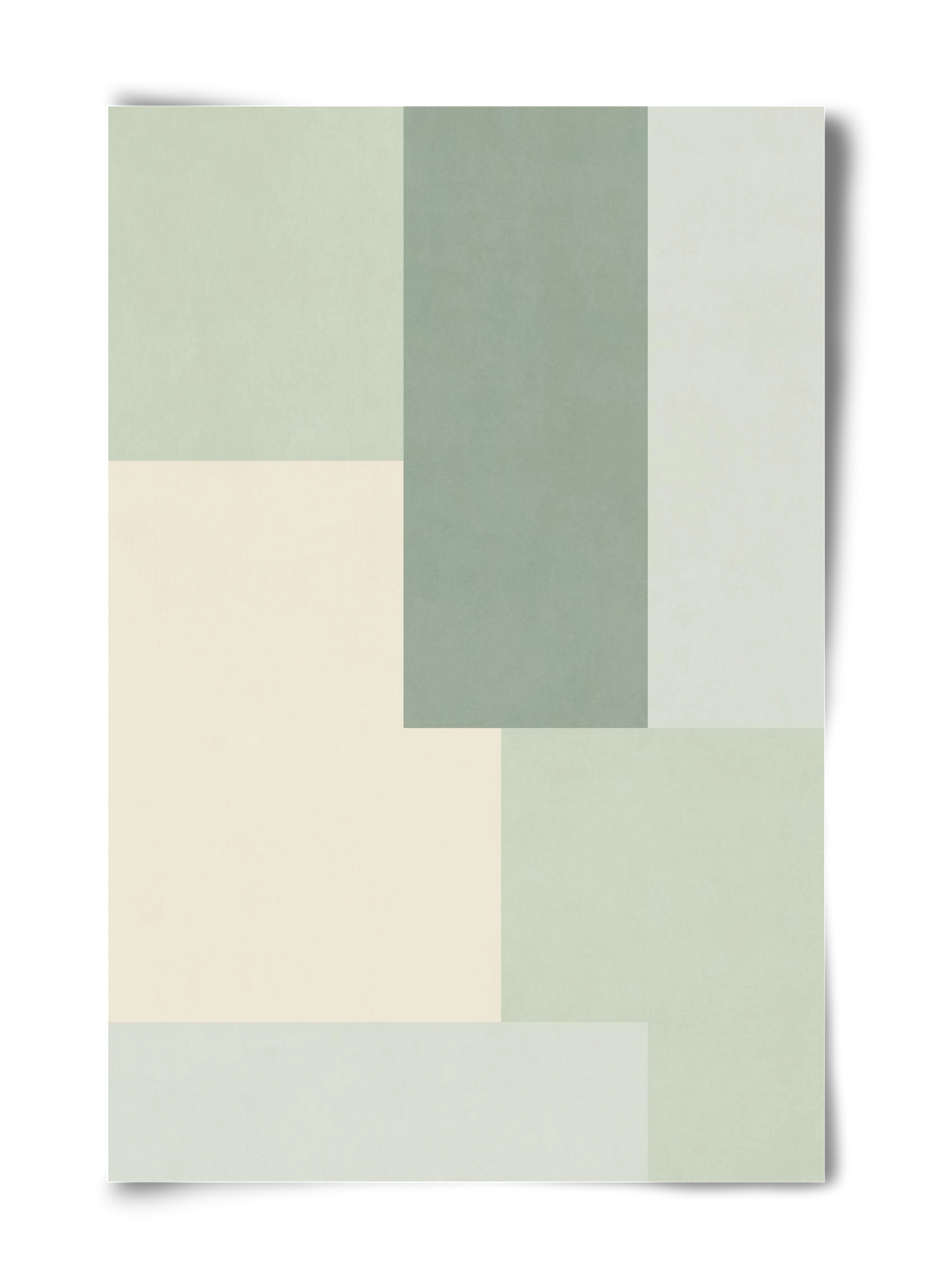 Composition of Geometric Shapes - Vd01, 40x60 cm, Keret nélkül