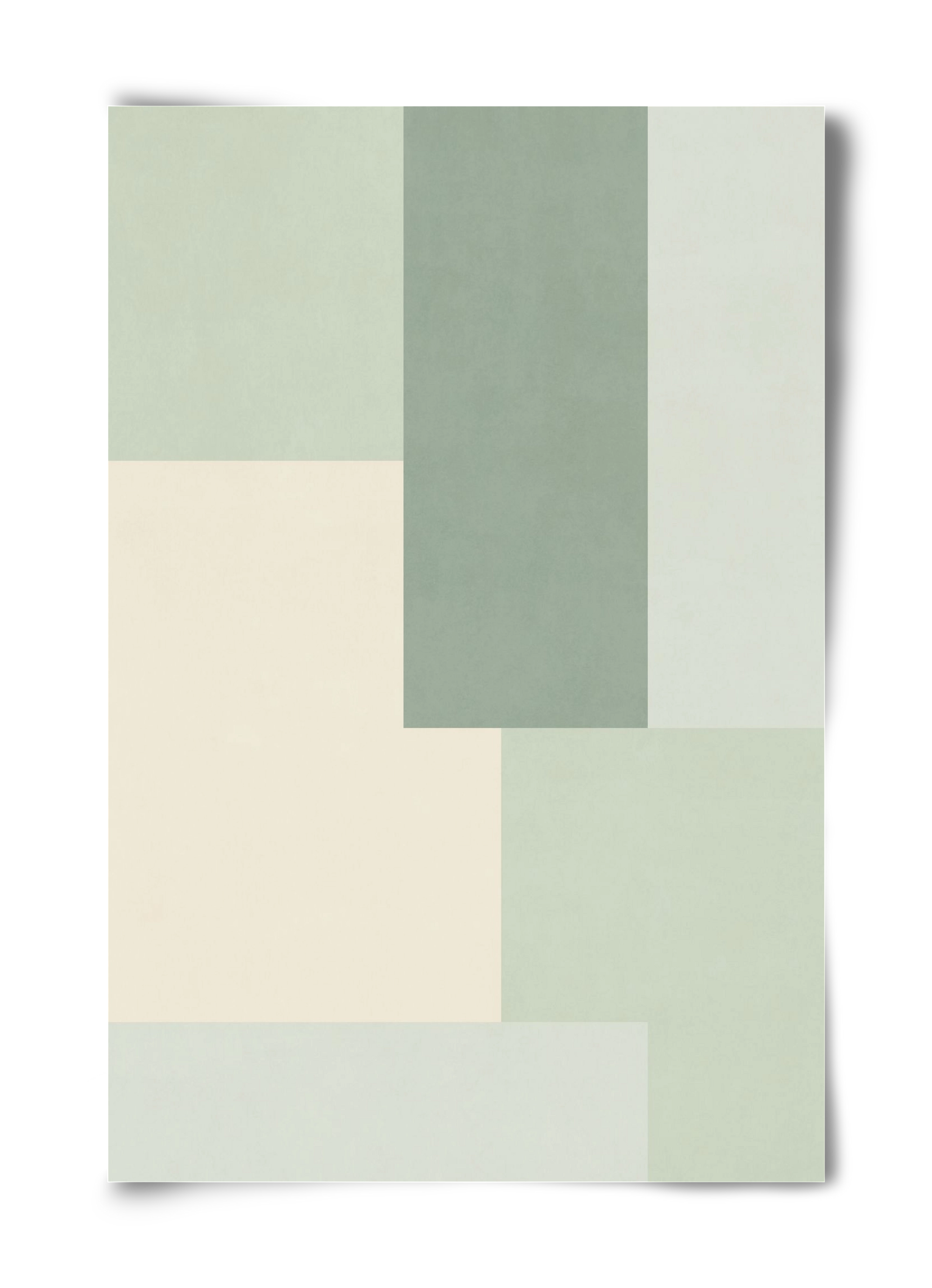 Composition of Geometric Shapes - Vd01, 40x60 cm, Keret nélkül