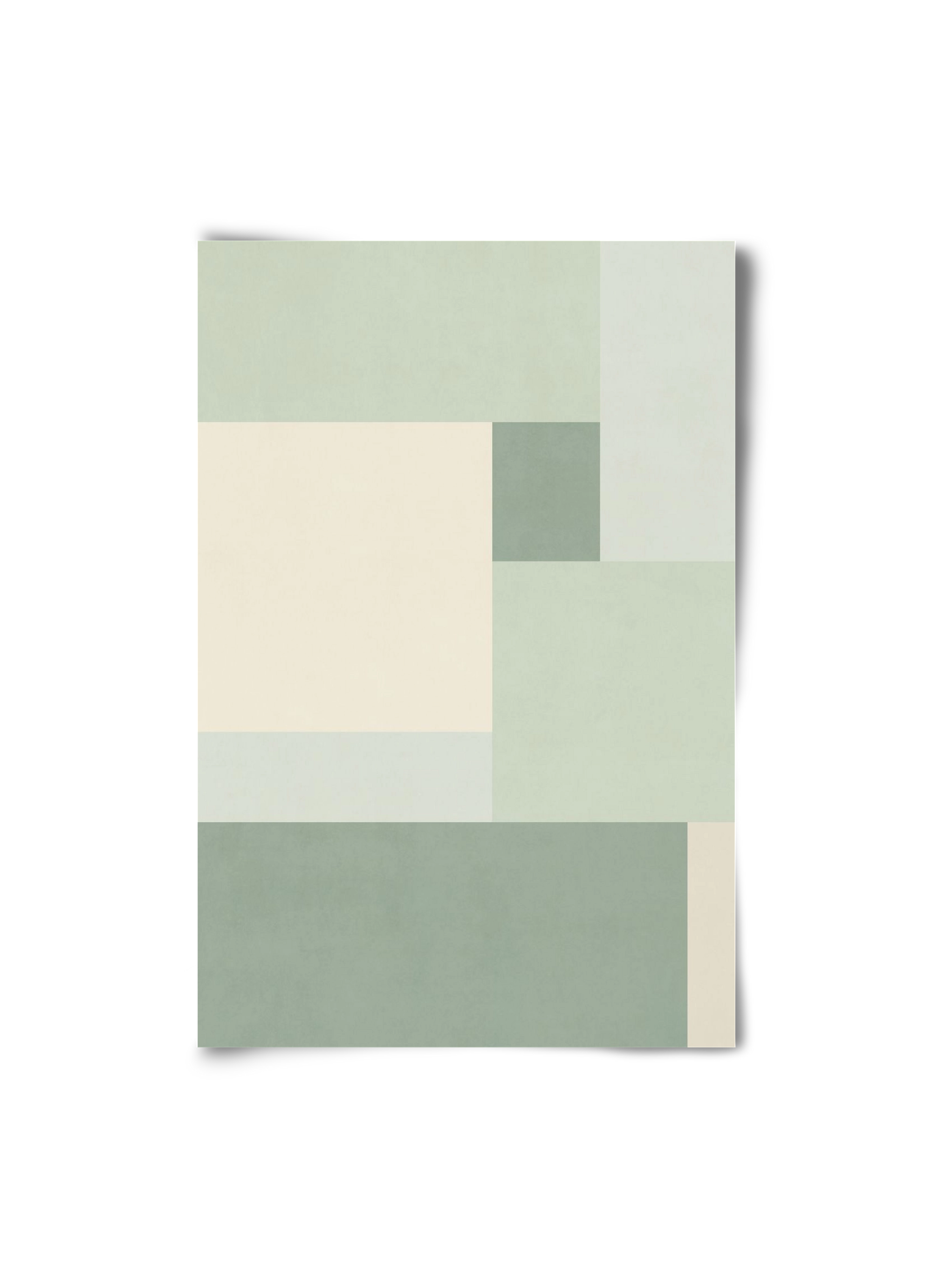 Composition of Geometric Shapes - Vd02, 20x30 cm, Keret nélkül