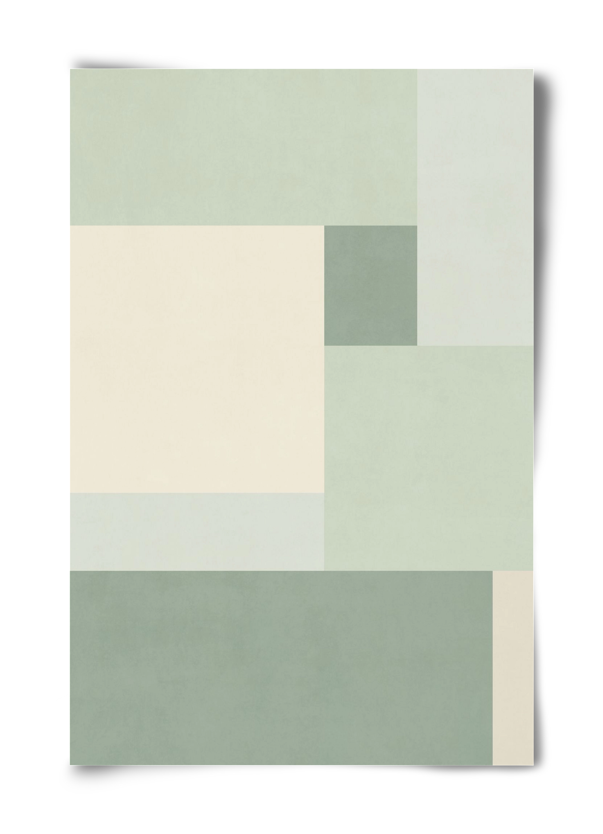 Composition of Geometric Shapes - Vd02, 40x60 cm, Keret nélkül