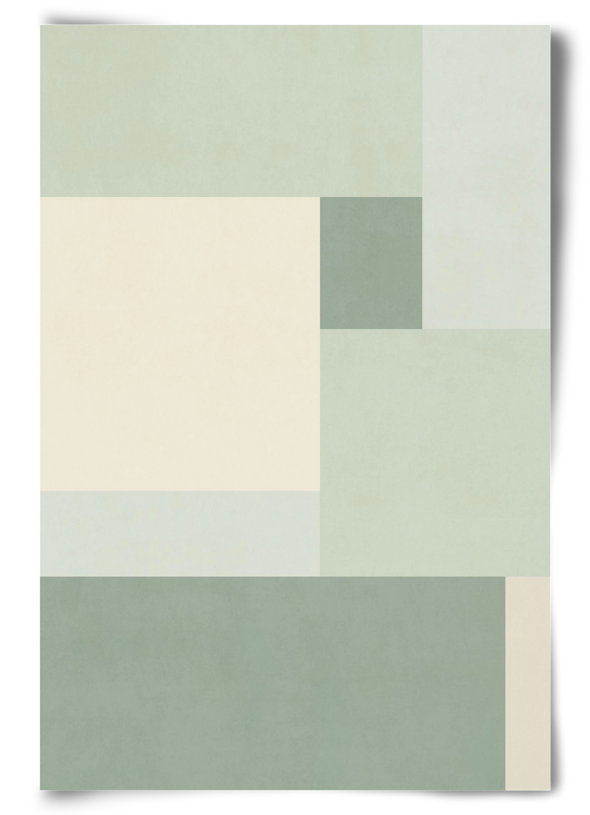 Composition of Geometric Shapes - Vd02, 60x90 cm, Keret nélkül