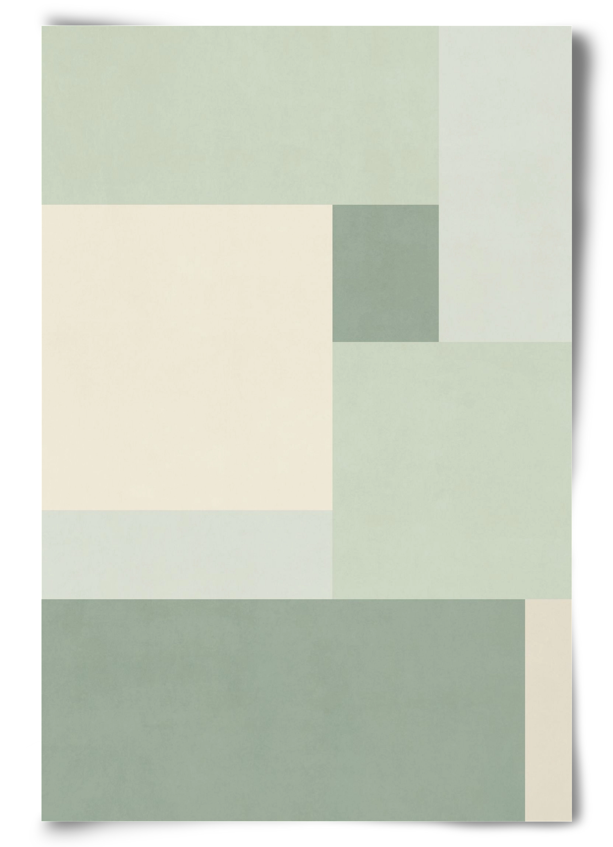 Composition of Geometric Shapes - Vd02, 60x90 cm, Keret nélkül