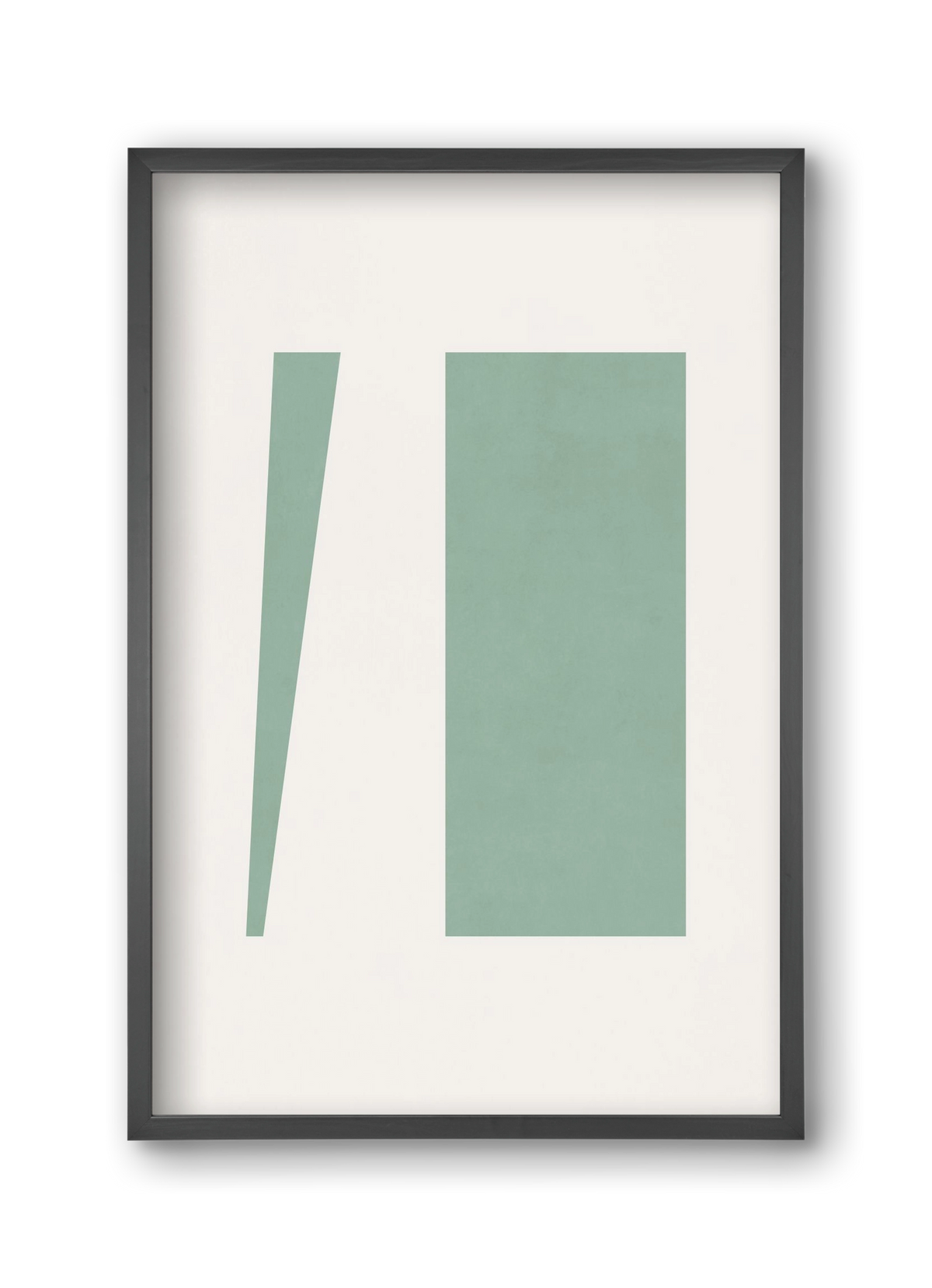 Composition of Geometric Shapes - V01, 30x45 cm (30x45 cm), Fekete keret