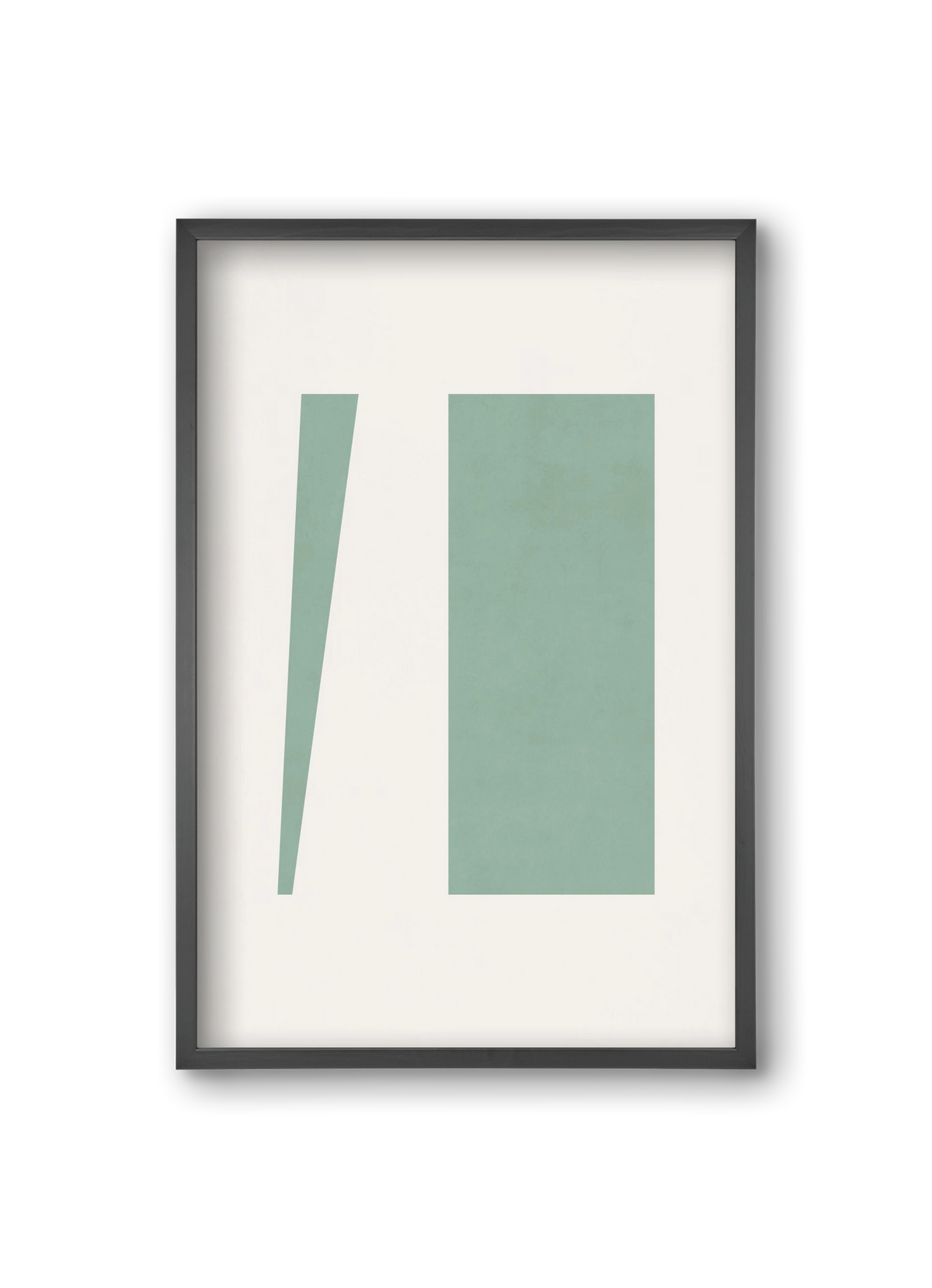 Composition of Geometric Shapes - V01, 20x30 cm (20x30 cm), Fekete keret