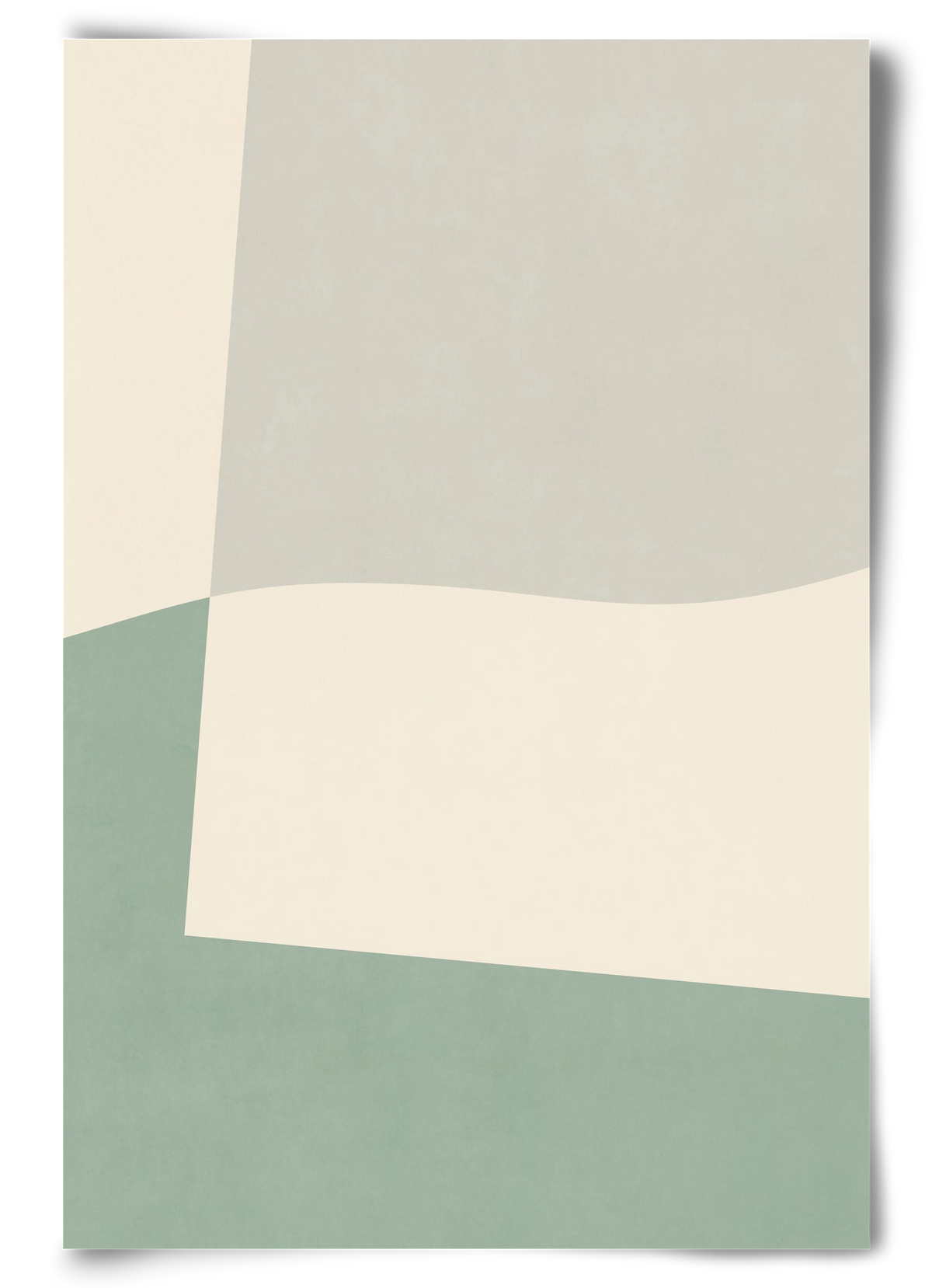 Composition of Geometric Shapes - V02, 60x90 cm, Keret nélkül