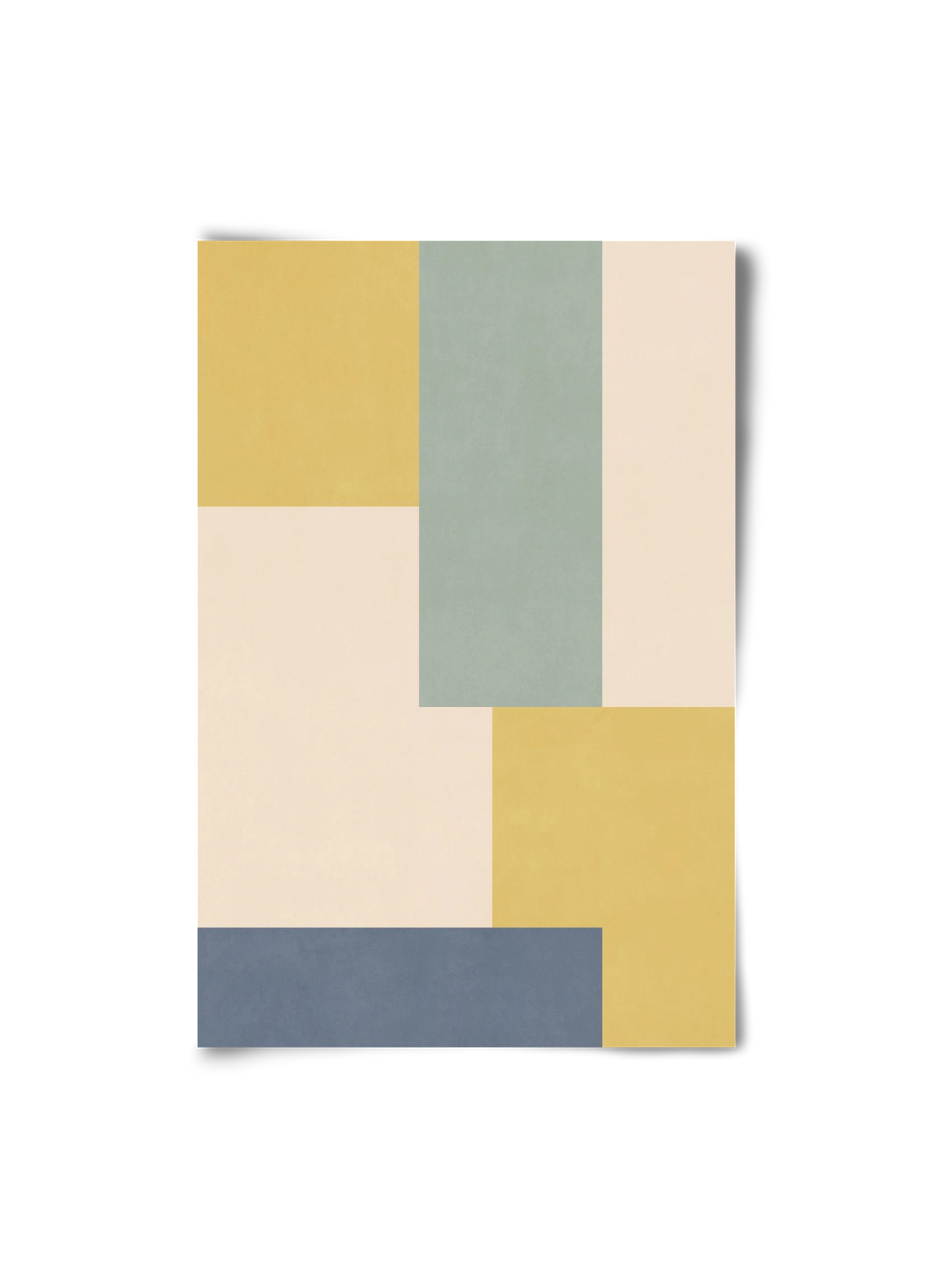 Composition of Geometric Shapes - Yb01, 20x30 cm, Keret nélkül