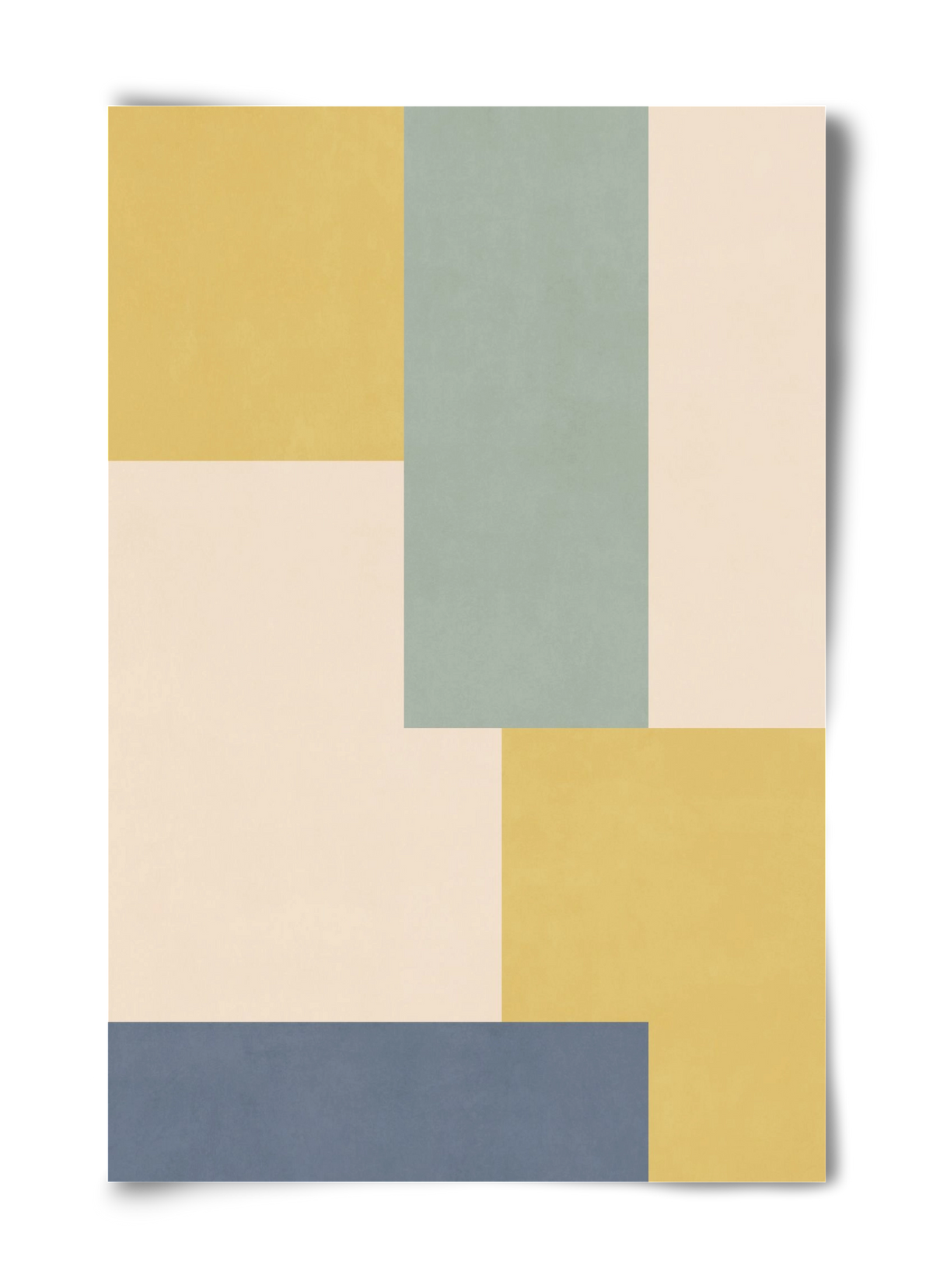 Composition of Geometric Shapes - Yb01, 40x60 cm, Keret nélkül