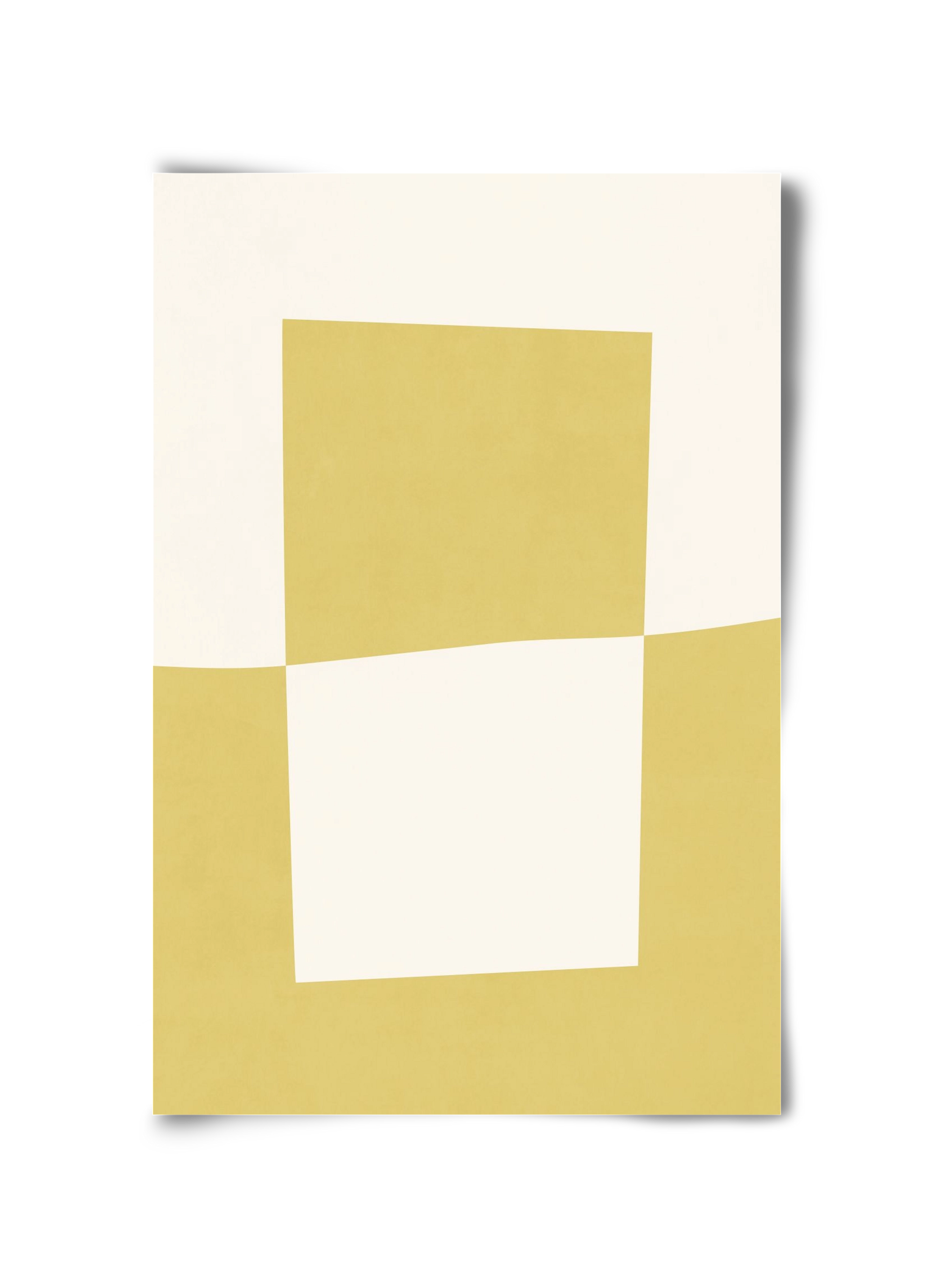 Composition of Geometric Shapes - Yc02, 30x45 cm, Keret nélkül