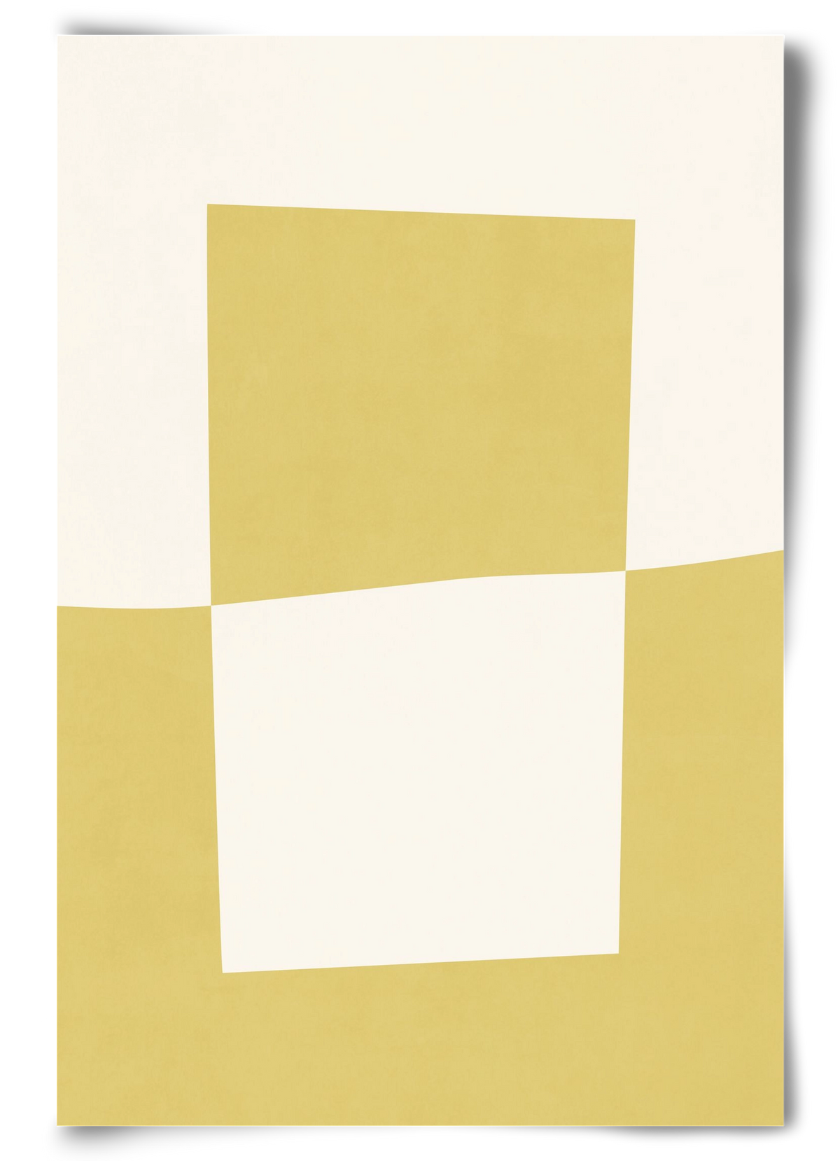 Composition of Geometric Shapes - Yc02, 60x90 cm, Keret nélkül