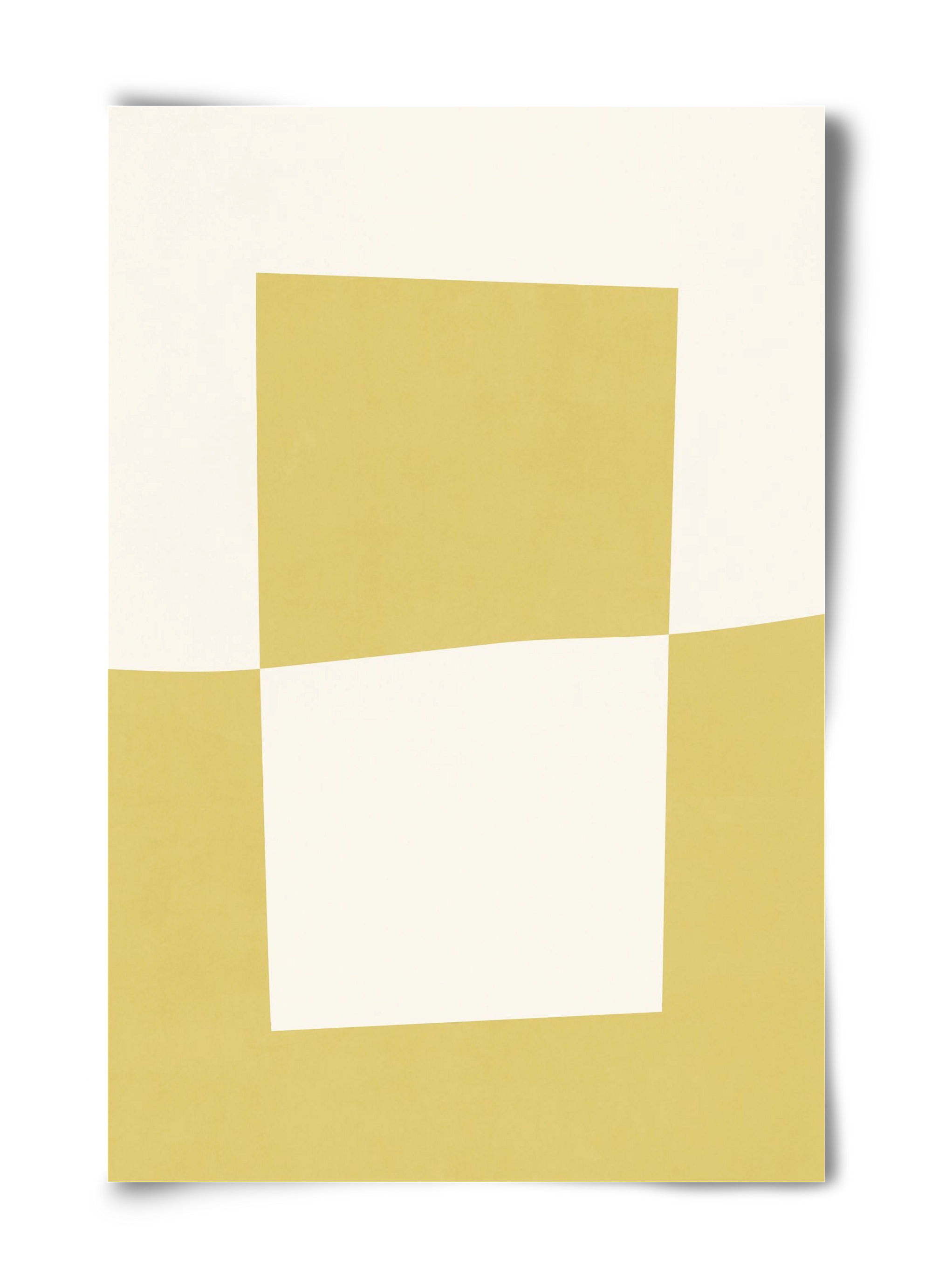 Composition of Geometric Shapes - Yc02, 40x60 cm, Keret nélkül