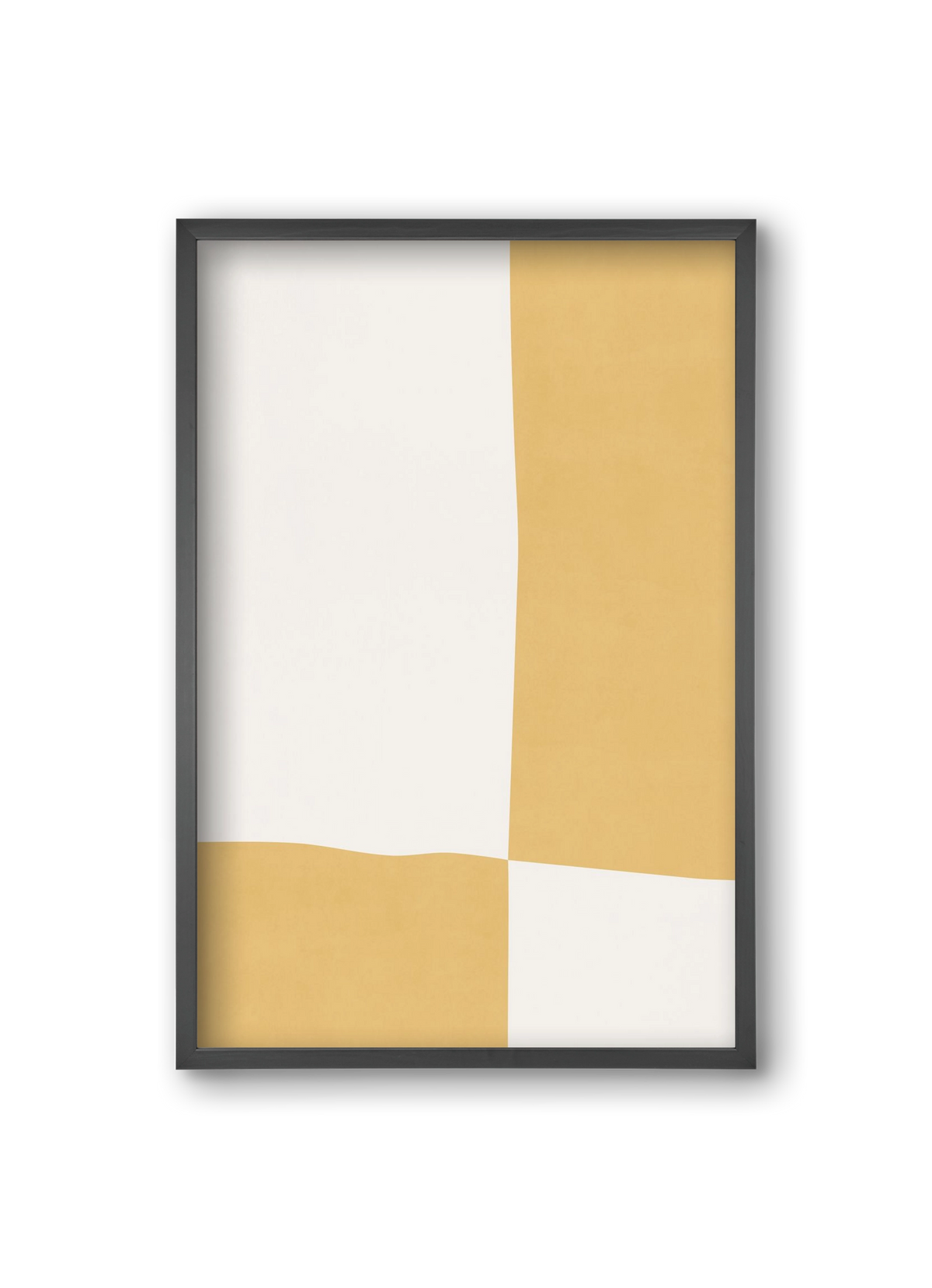 Composition of Geometric Shapes - Yq01, 20x30 cm (20x30 cm), Fekete keret