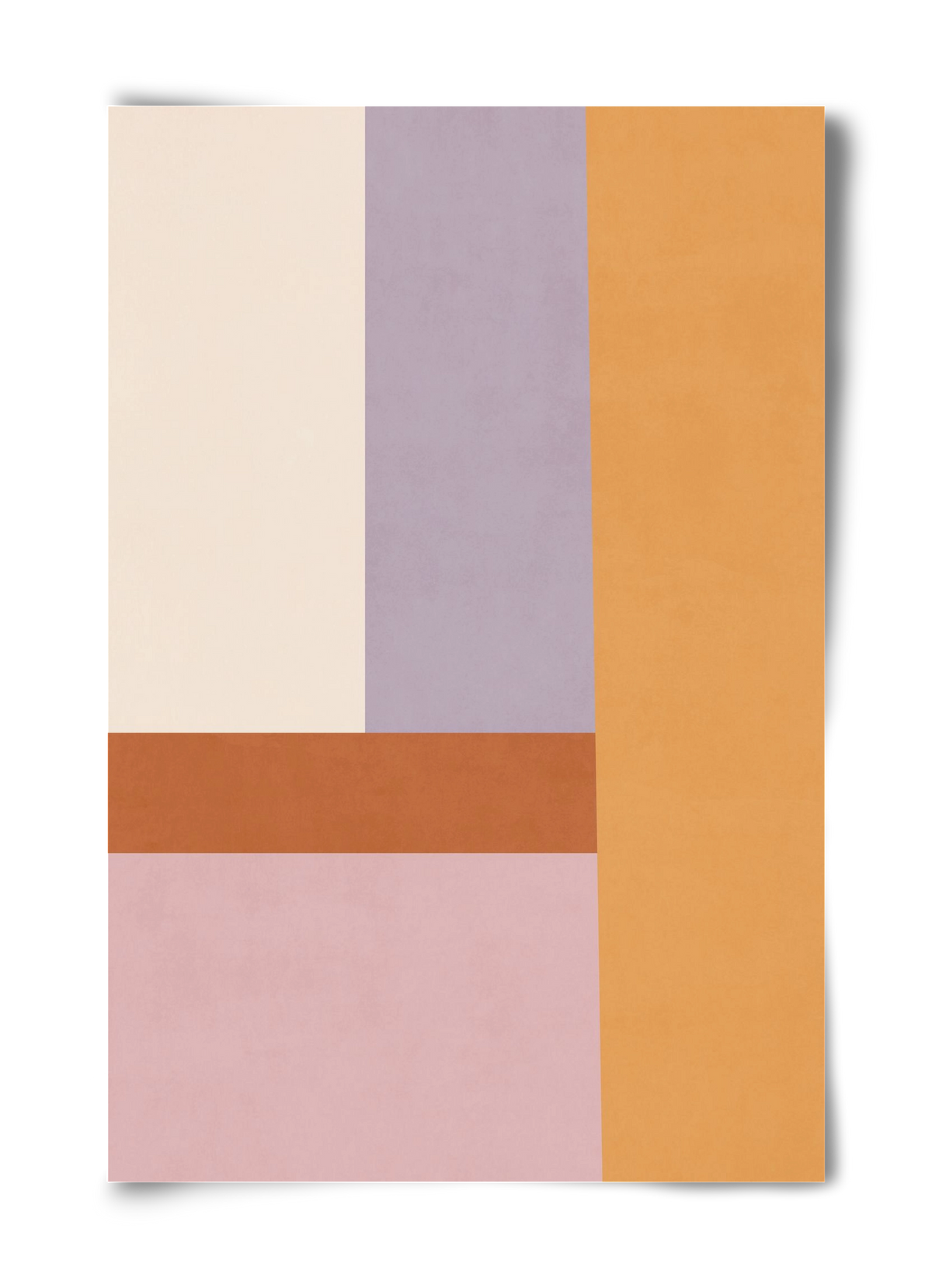 Composition of Geometric Shapes - Tfq02, 40x60 cm, Keret nélkül