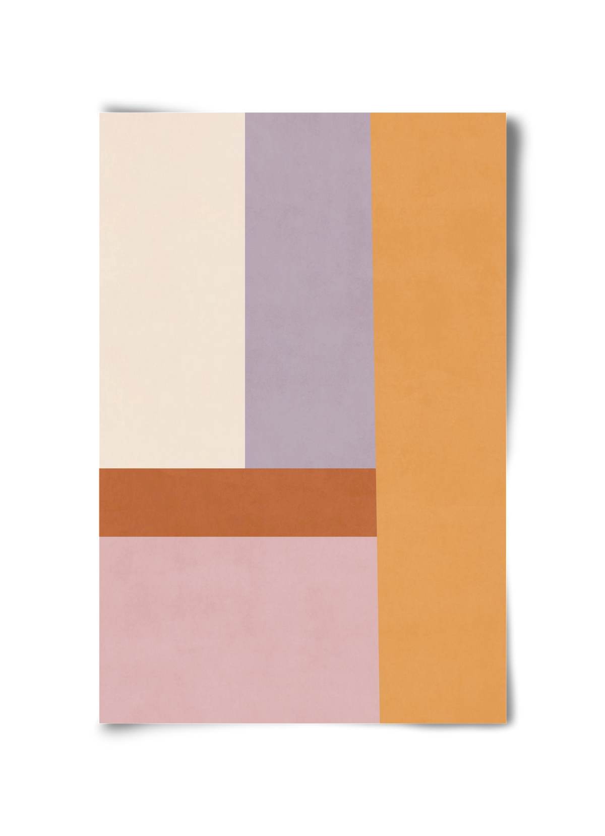 Composition of Geometric Shapes - Tfq02, 30x45 cm, Keret nélkül