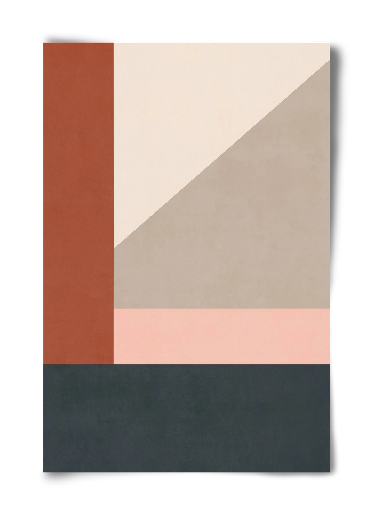 Composition of Geometric Shapes - Tff01, 40x60 cm, Keret nélkül