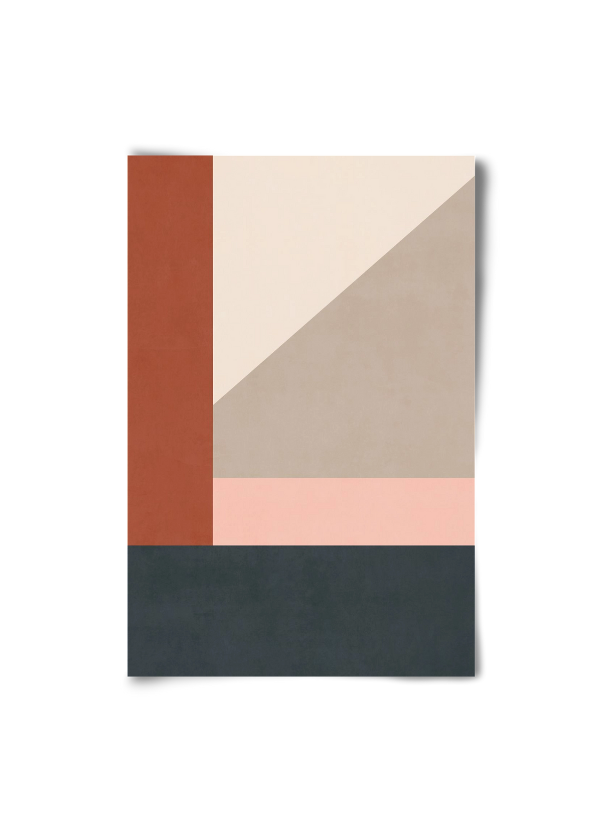 Composition of Geometric Shapes - Tff01, 20x30 cm, Keret nélkül