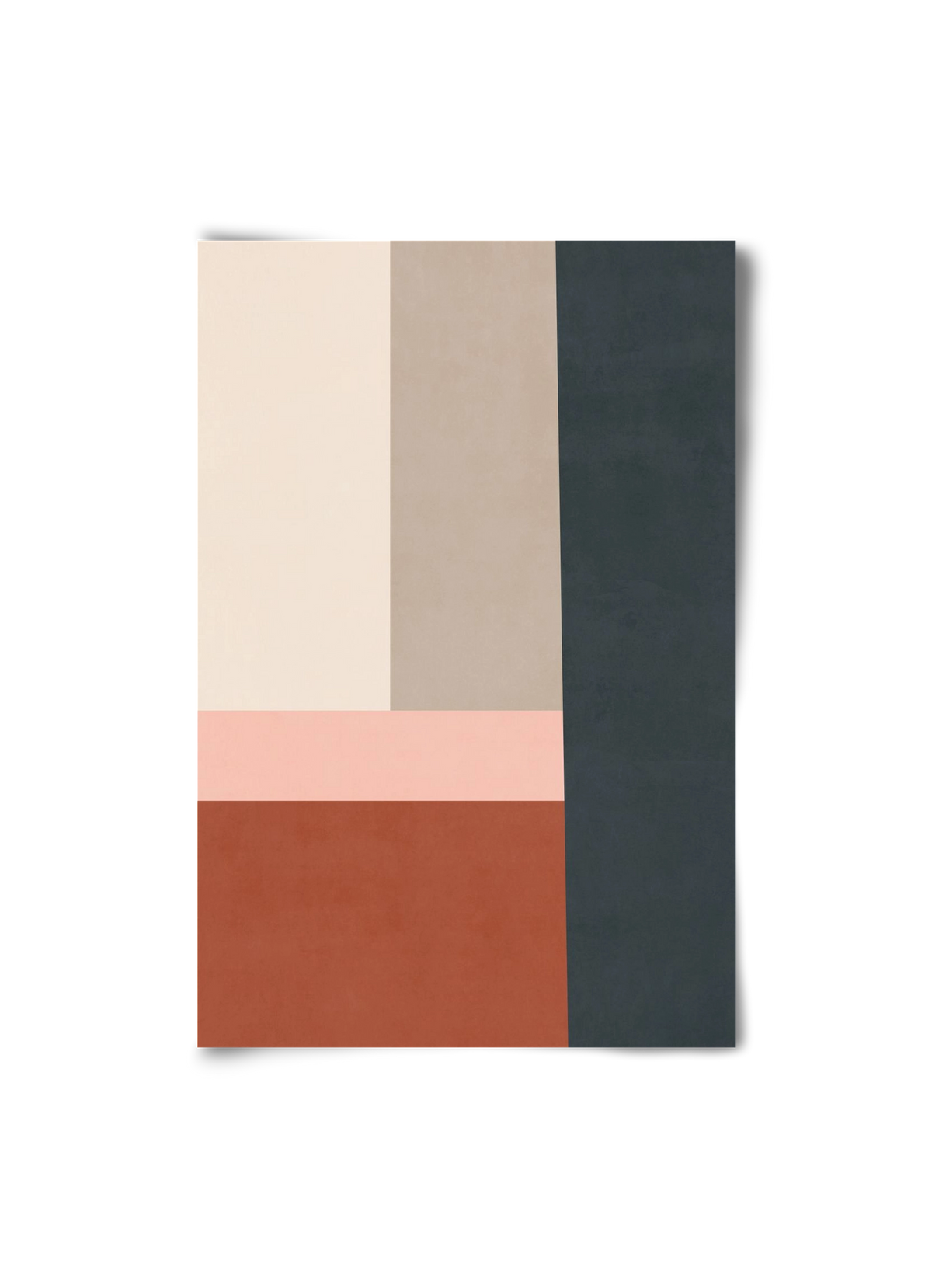 Composition of Geometric Shapes - Tff02, 20x30 cm, Keret nélkül